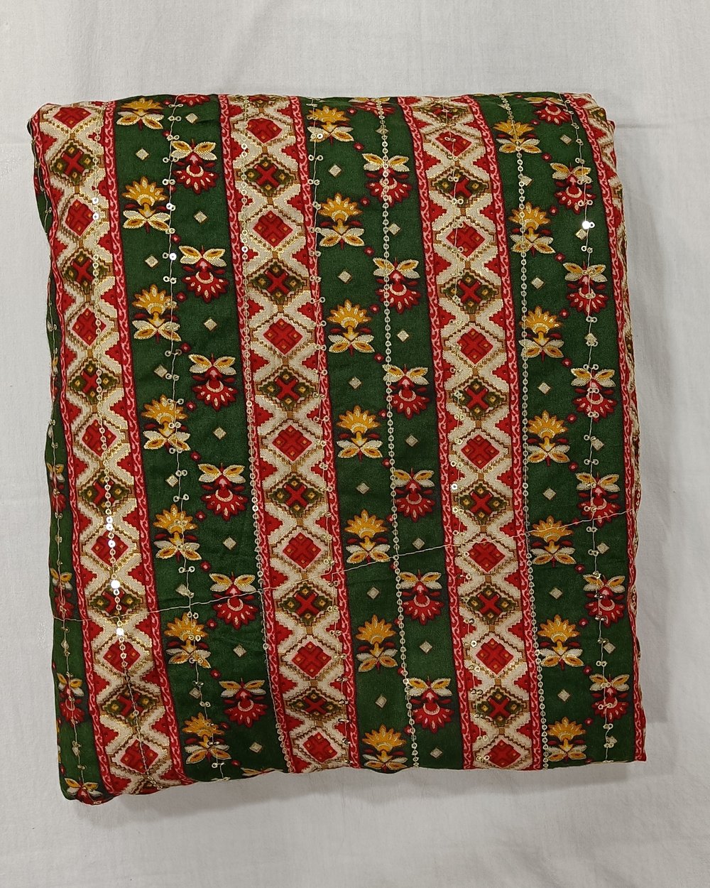 White Chikankari Weaved Saree With Black Color Patola Type Pallu