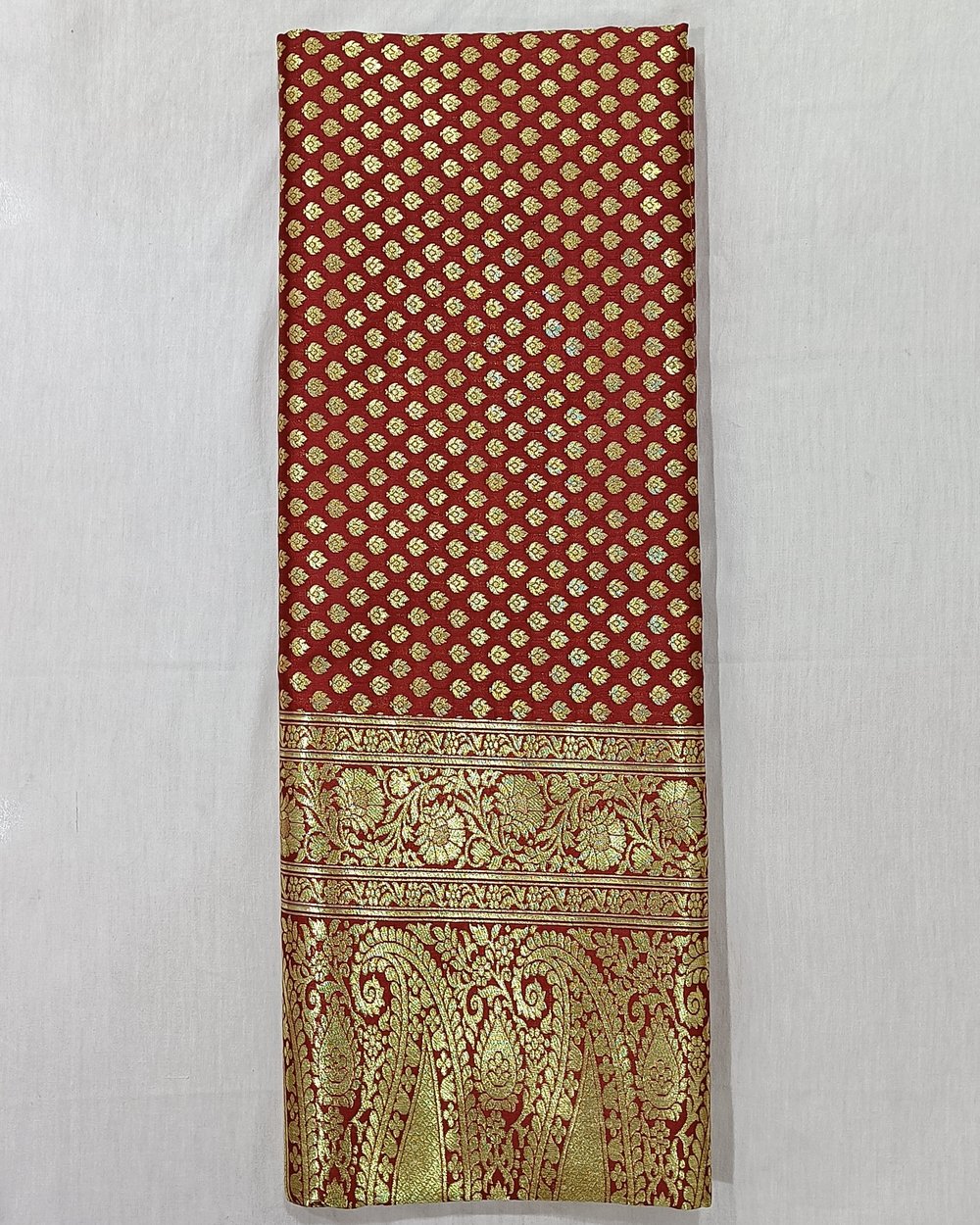 Red Color Banarasi Saree