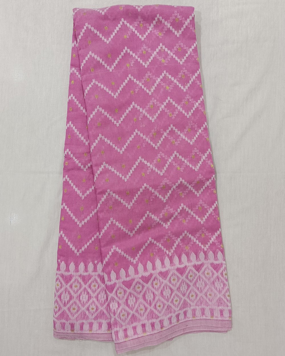 Pink Color Soft Jamdani Saree