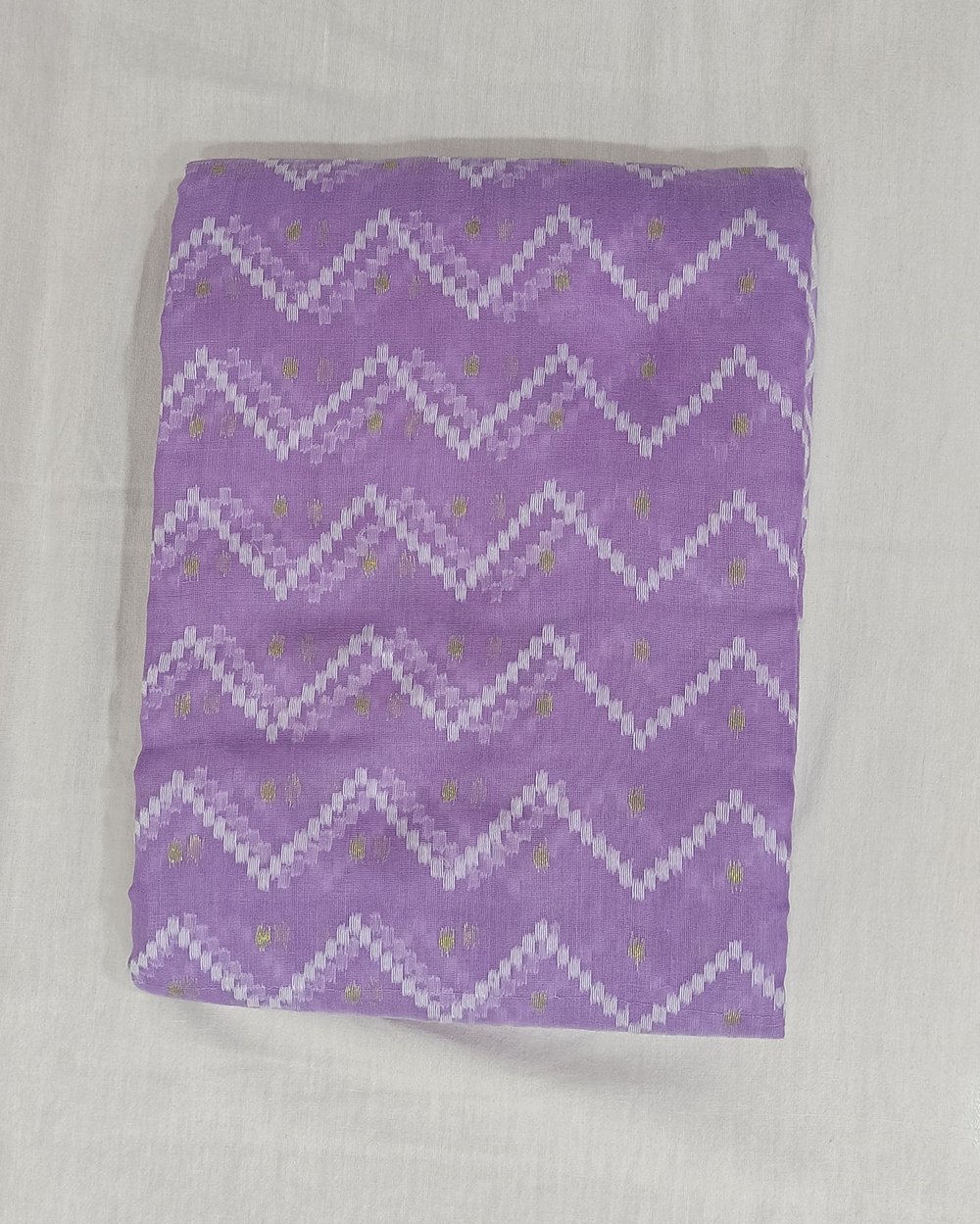Lavender Color Soft Jamdani Saree