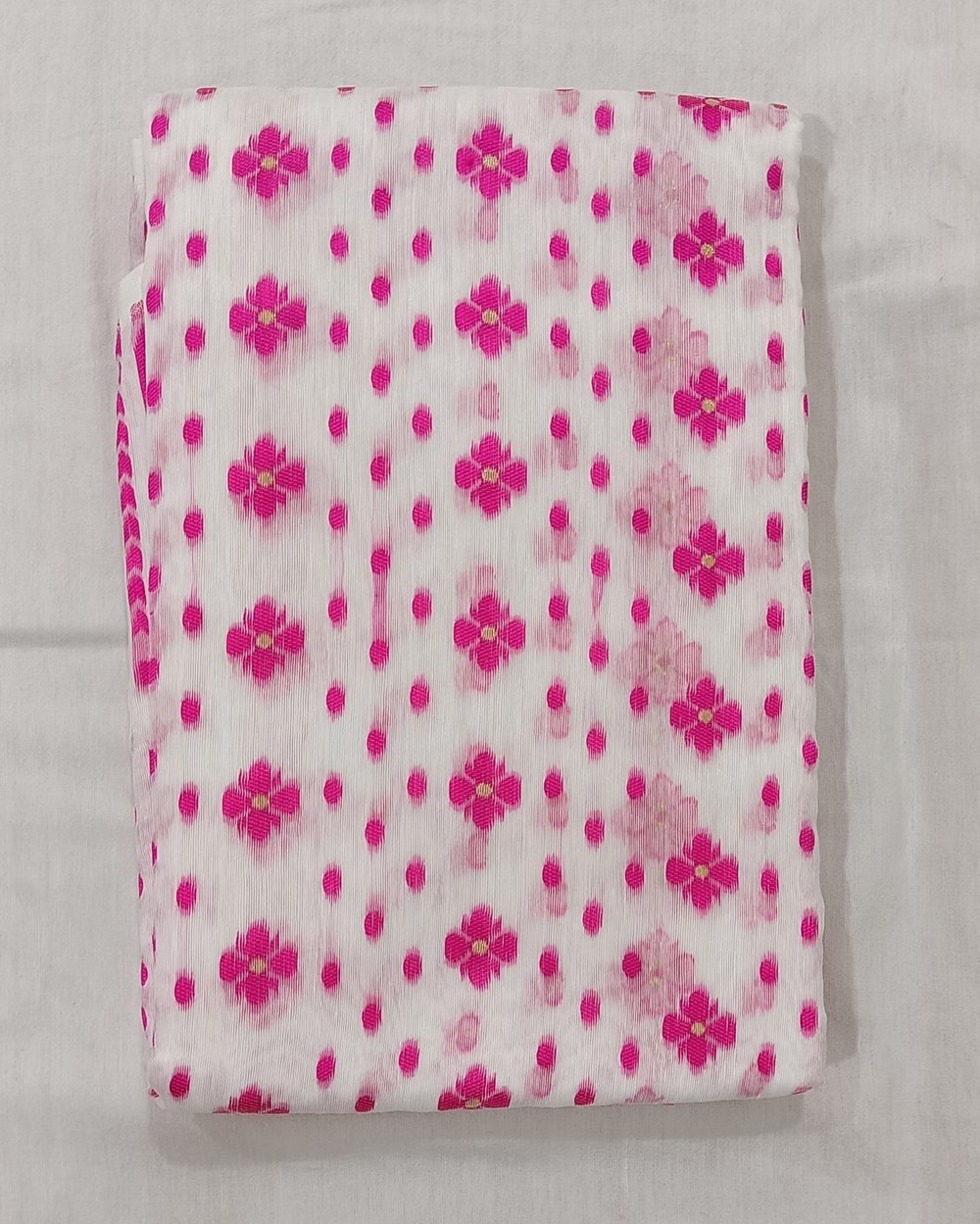 White Color Soft Jamdani Saree