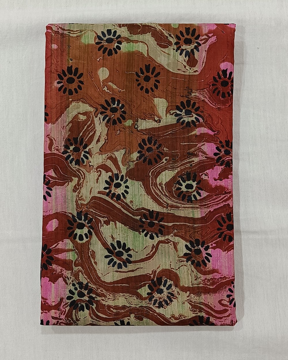 Pure Silk Saree With Multi-Color Print