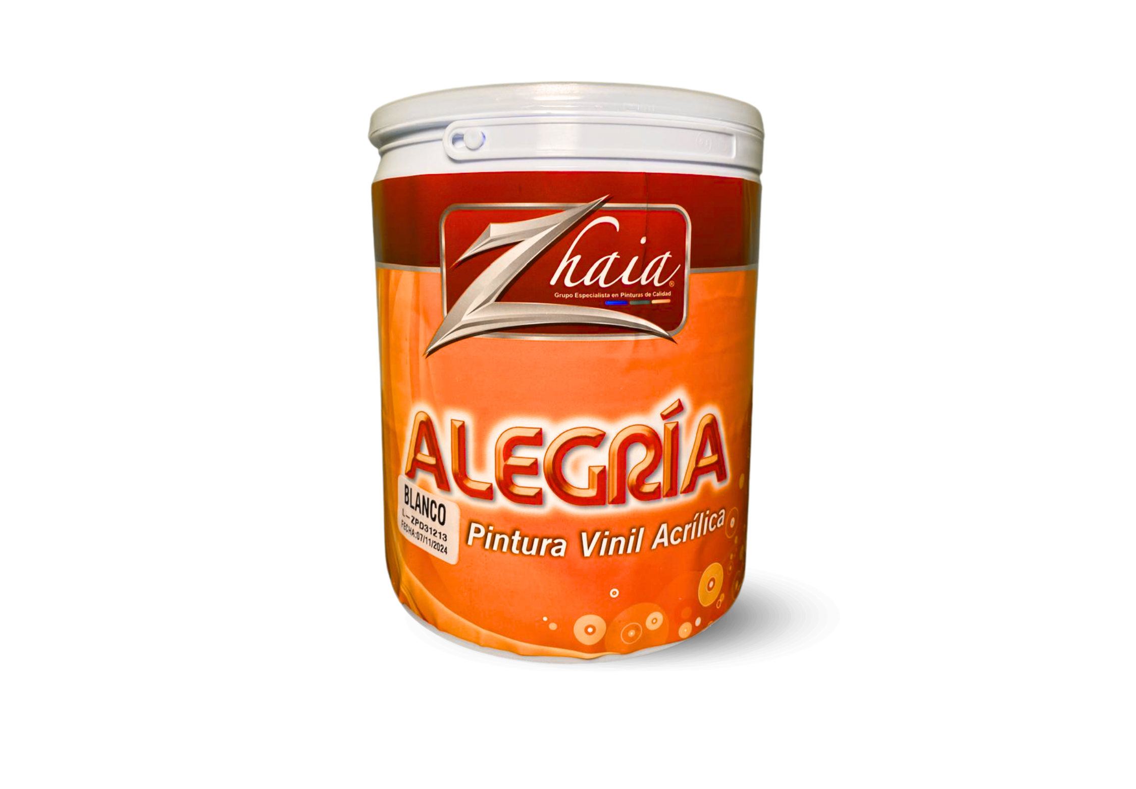 PINTURA ALEGRÍA BLANCO 4L