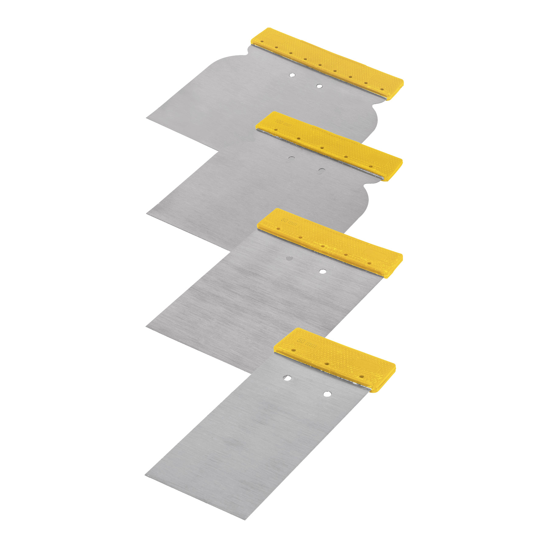 JUEGO DE 4 CUÑAS CON MANGO