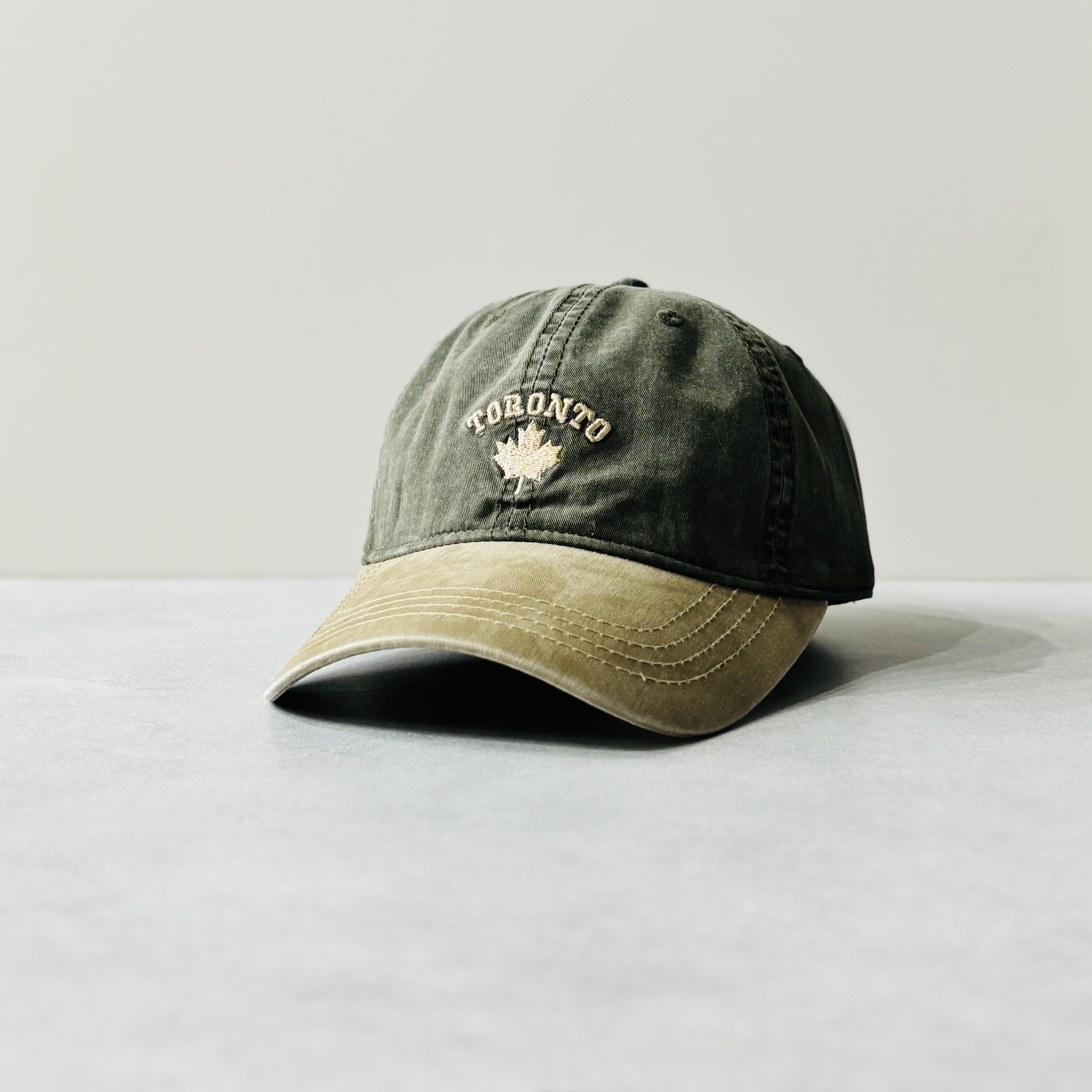 Baseball Cap // Washed Denim // Toronto // Blue-Green