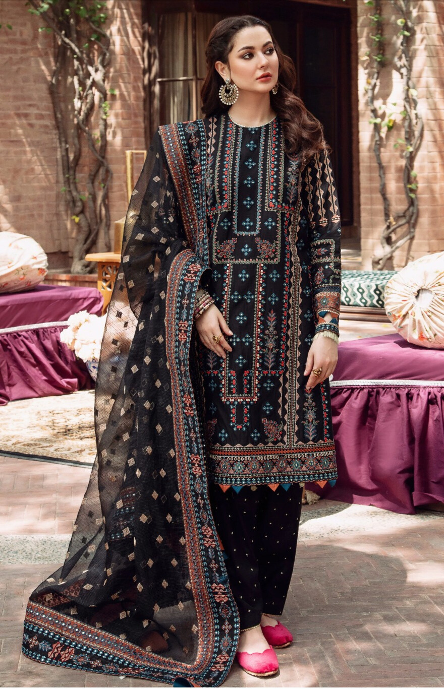 Dhanak Embroidered BB-2075