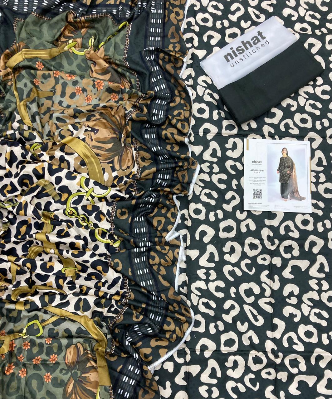 Nishat Self Jacquard FCD-04