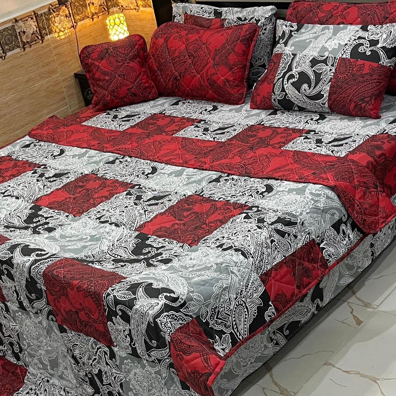 Luxury Patchwork Bedspread Set