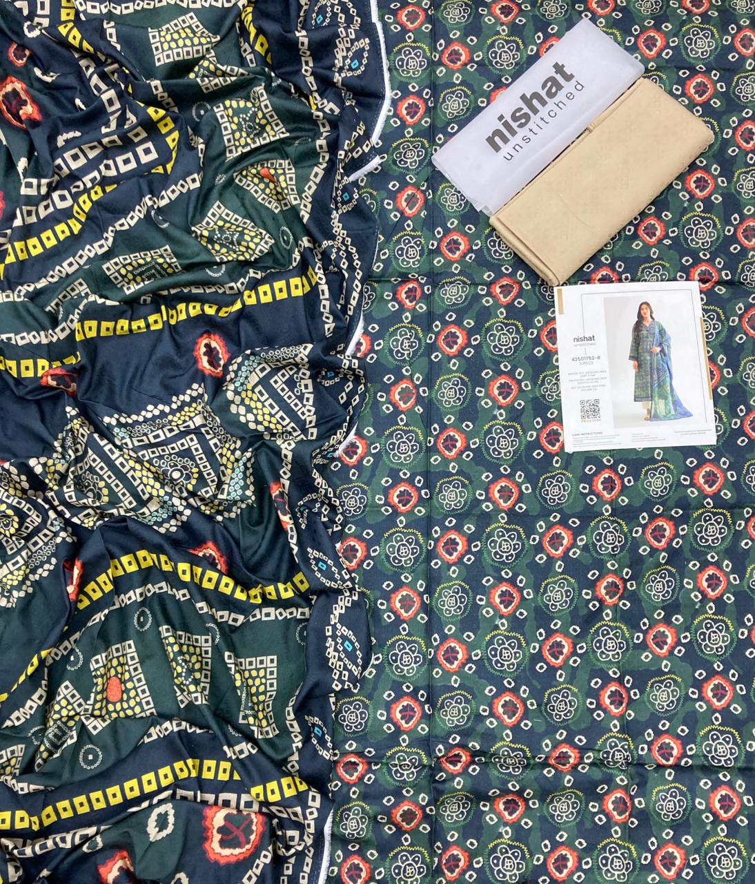 Nishat Self Jacquard FCD-05