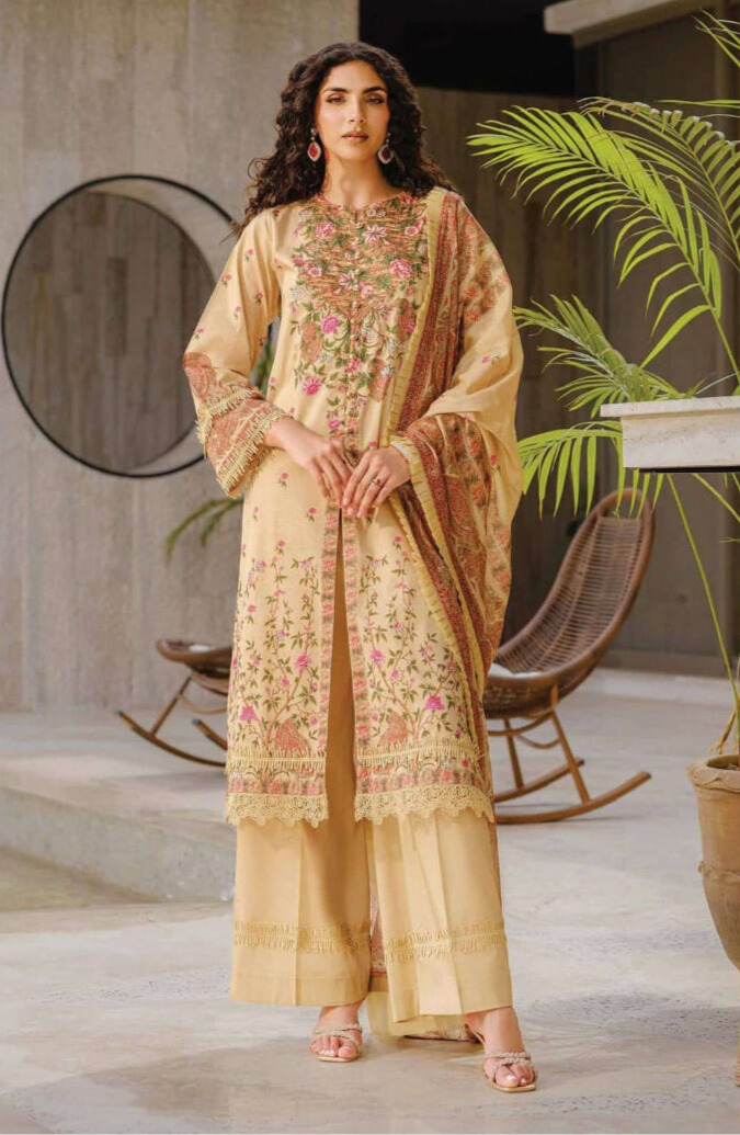 Nishat Self Jacquard FCD-08