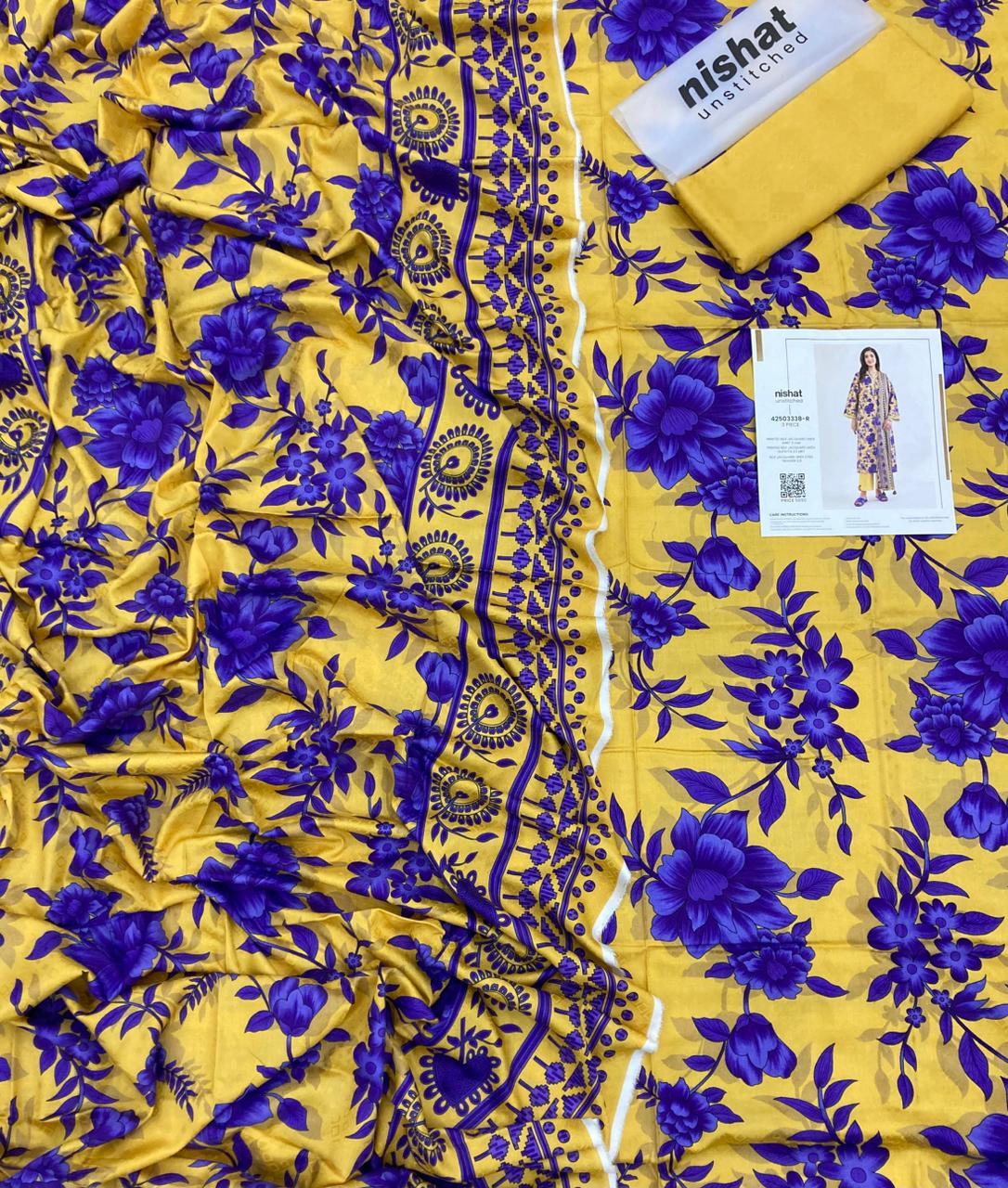 Nishat Self Jacquard FCD-01