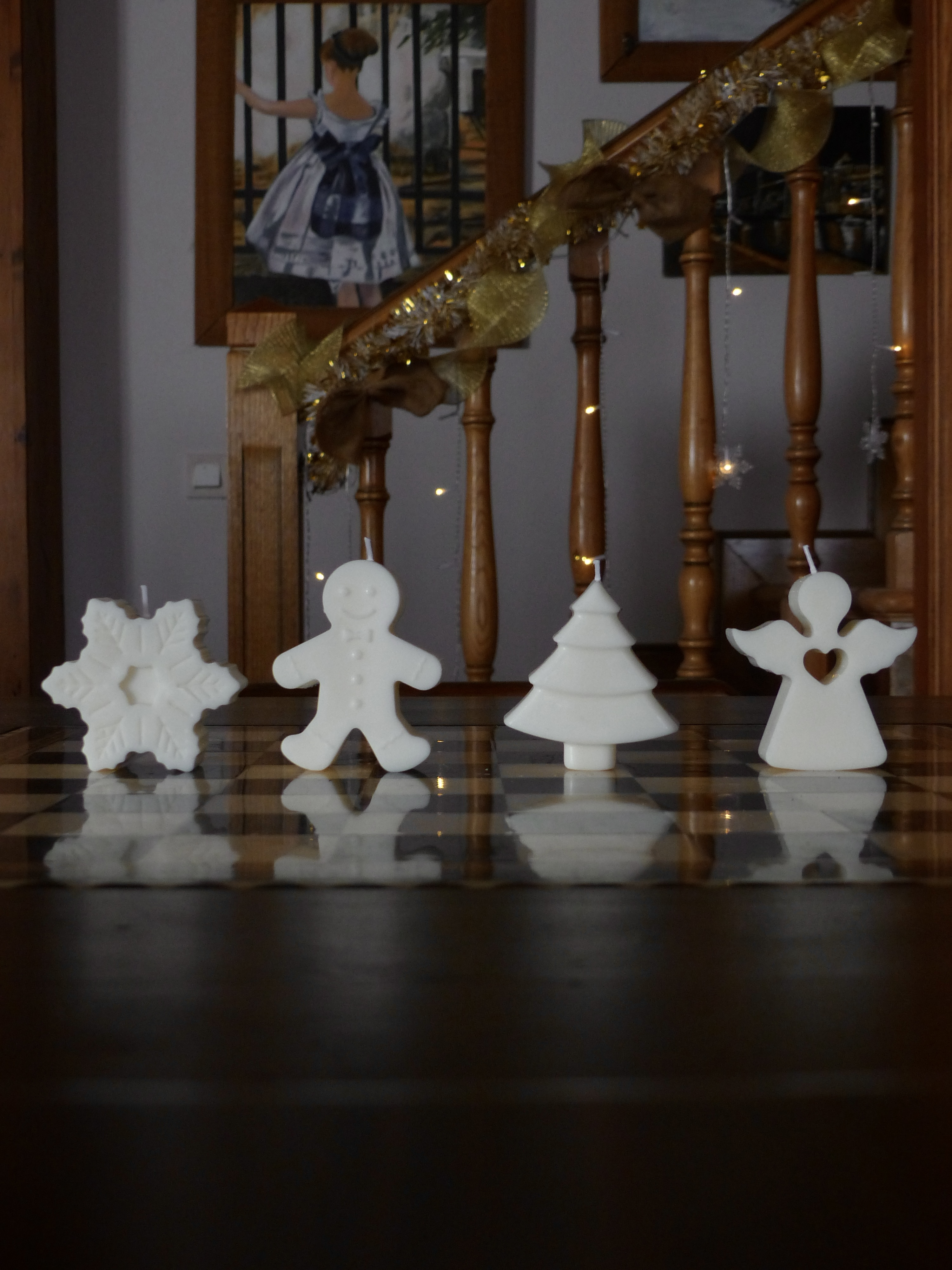 Pack de velas decorativas navideñas – Aromas dulces e invernales