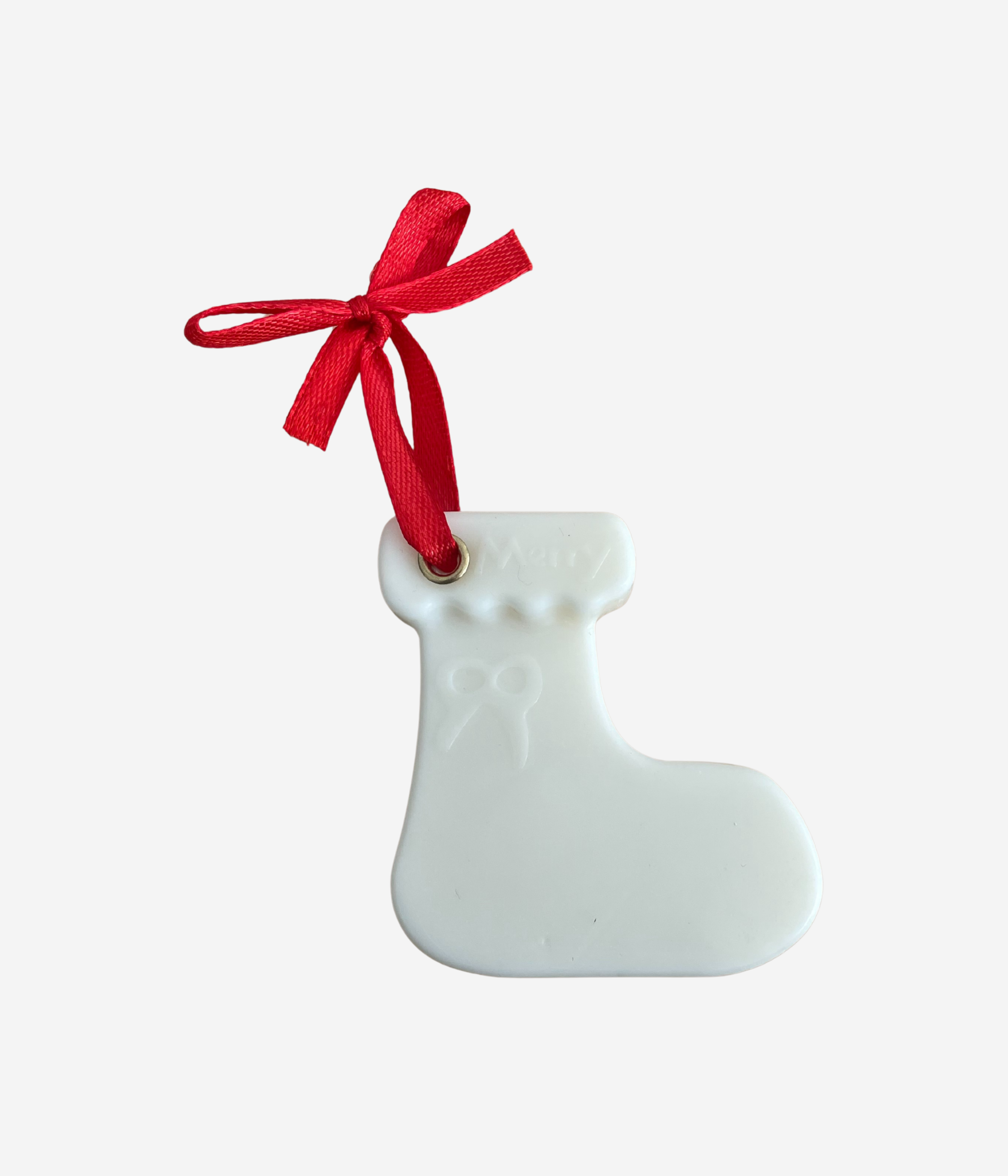 Ambientador sólido navideño - Calcetín