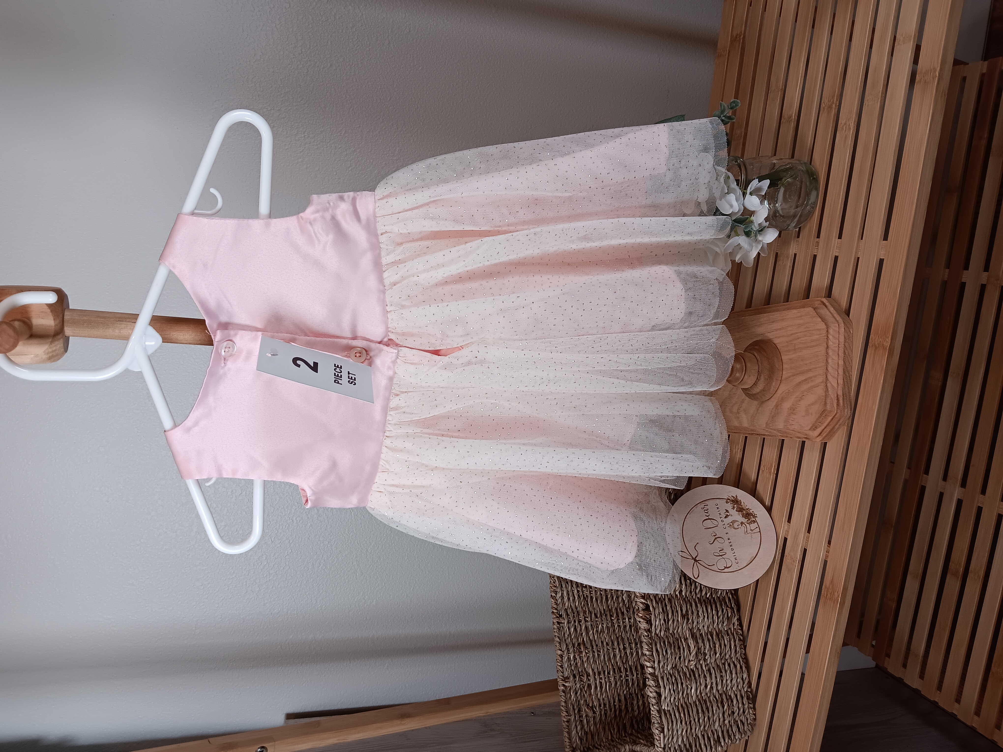 Gorgeous dress and coat set from Blueberri Boulevard brand size 6 to 9 months 