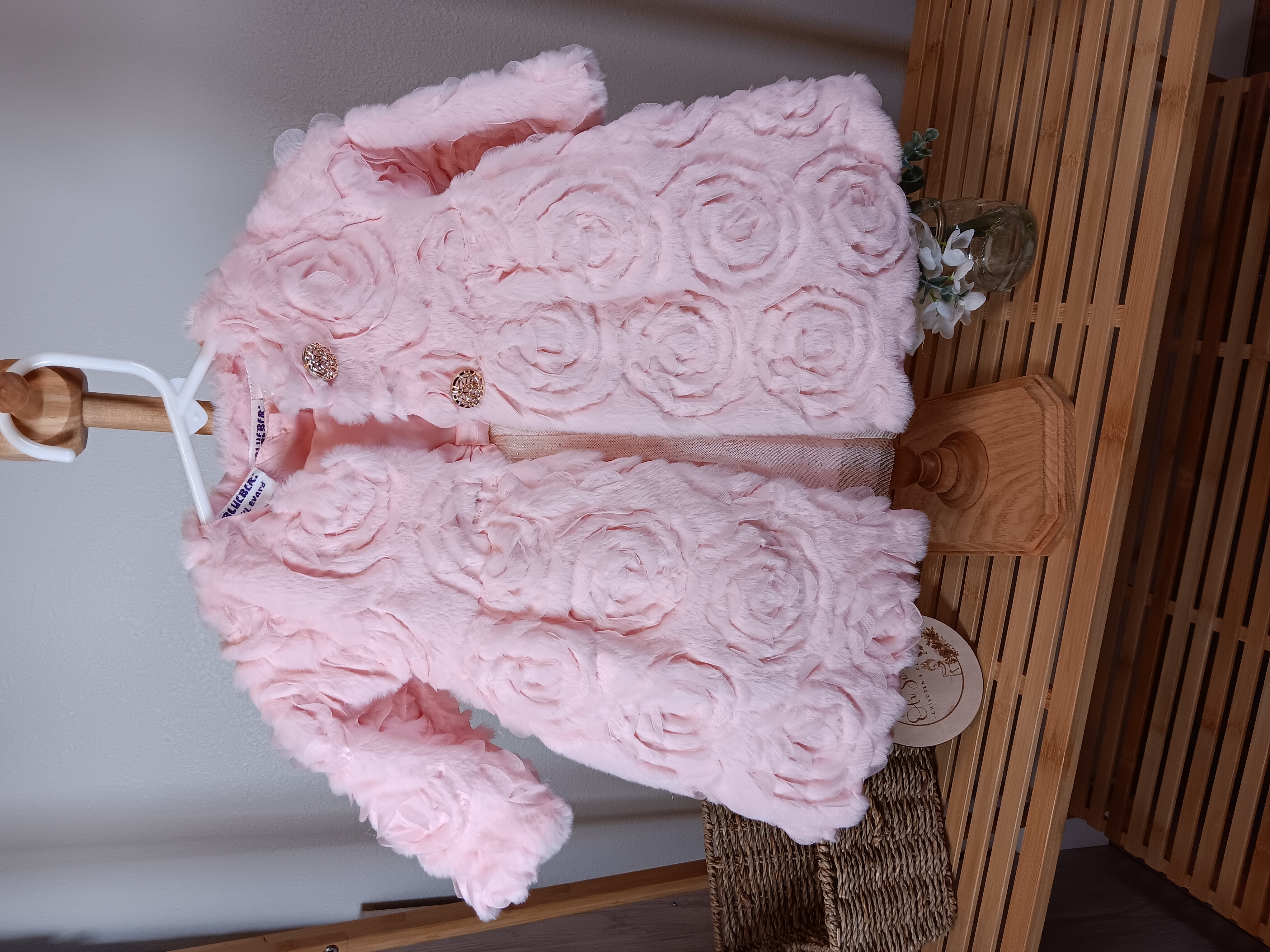 Gorgeous dress and coat set from Blueberri Boulevard brand size 6 to 9 months 