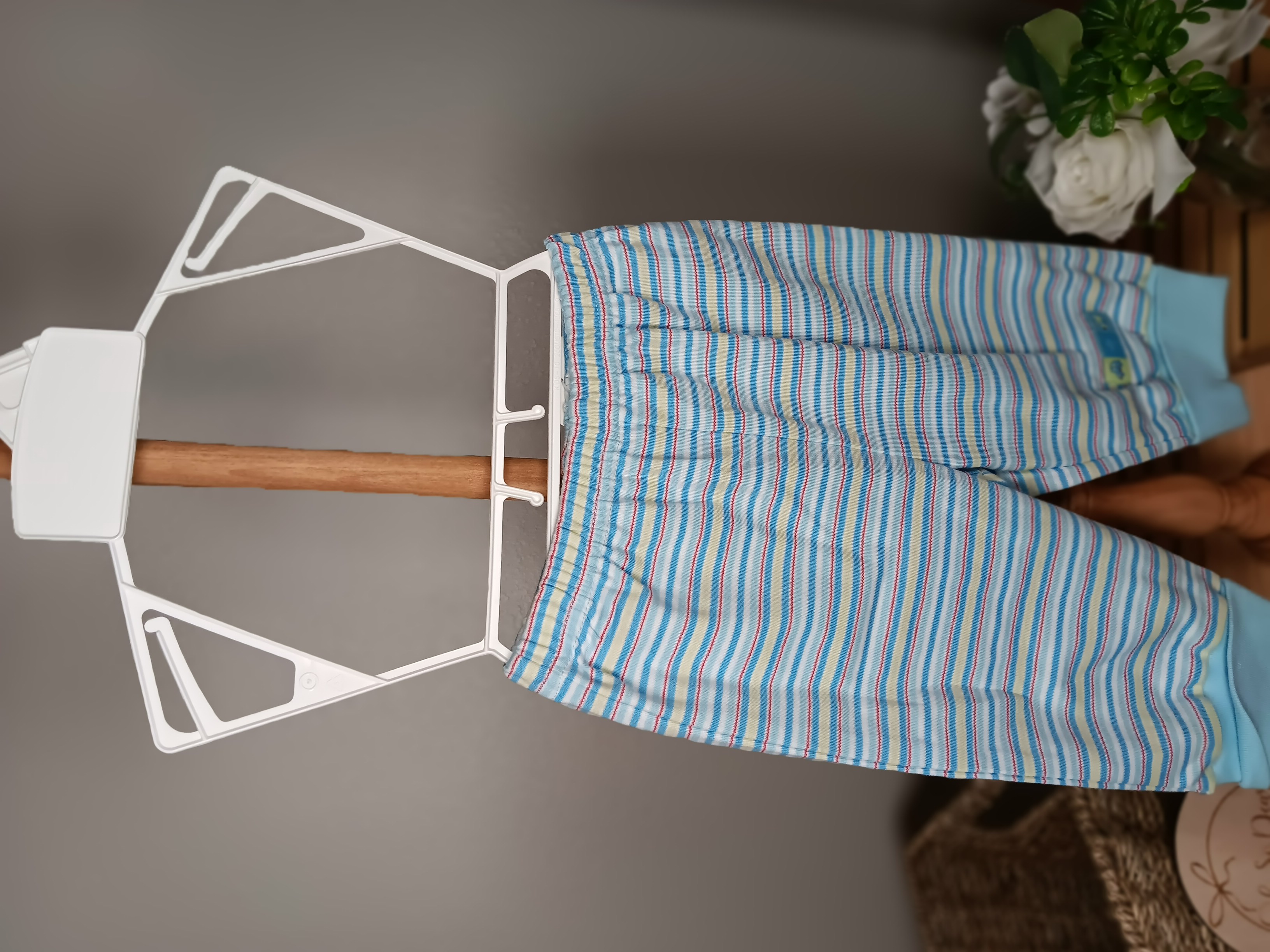 Kids' striped pants size 3 to 6 months Child of Mine brand Y2K NWT