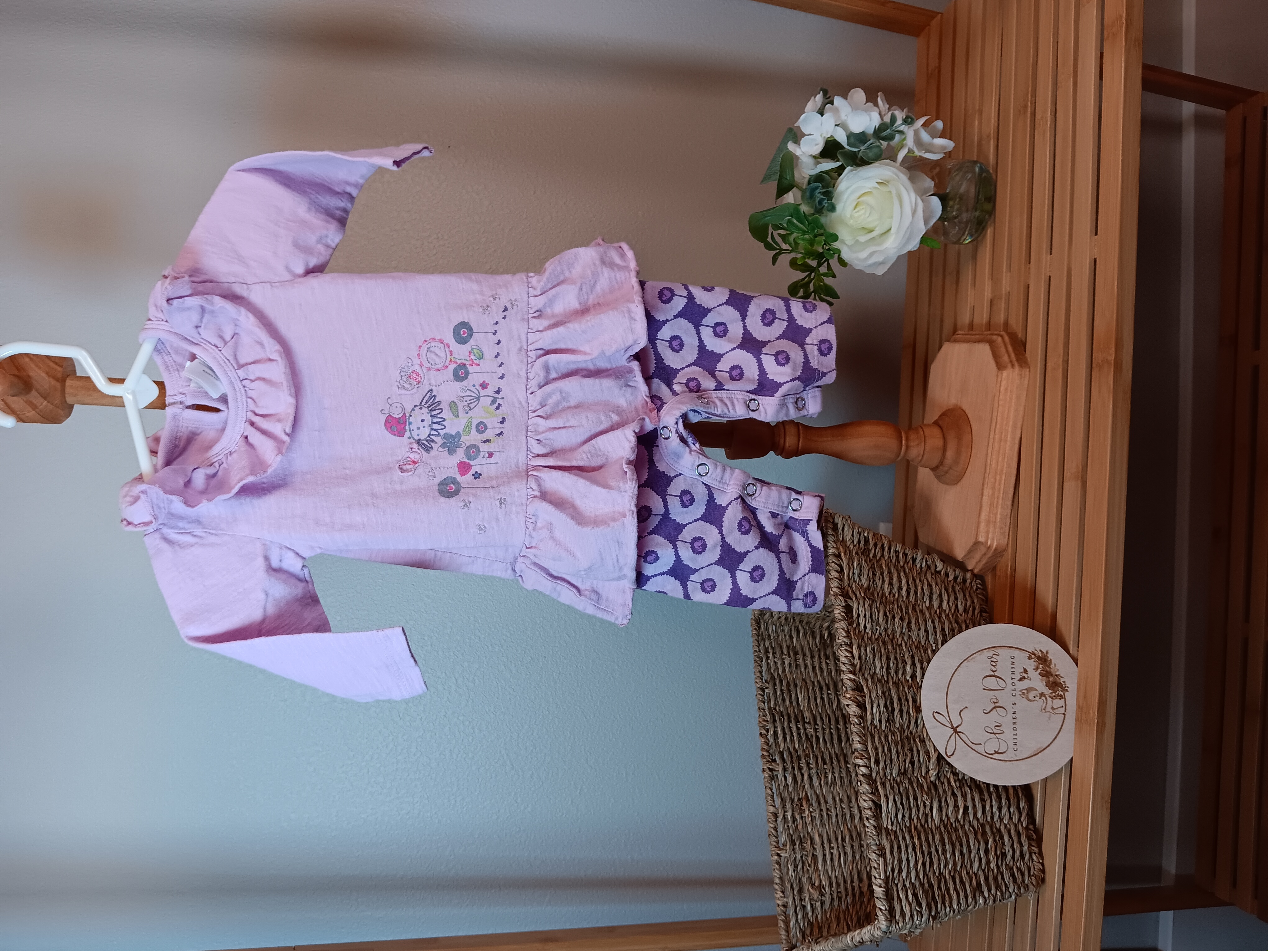 Naartjie Kids long sleeved romper size 0 to 3 months 