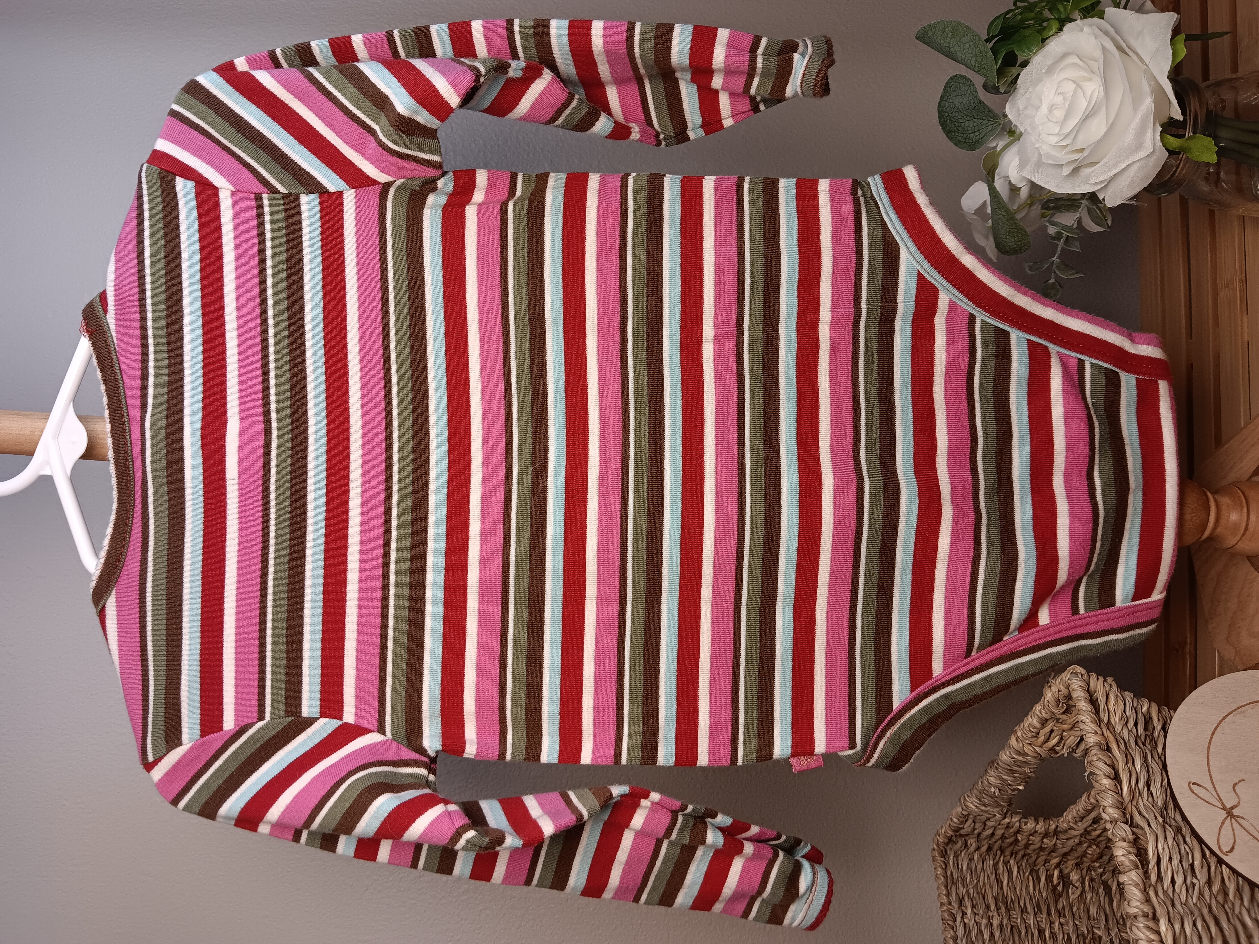 Striped Baby Bodysuit by Baby Gap size 18 to 24 months