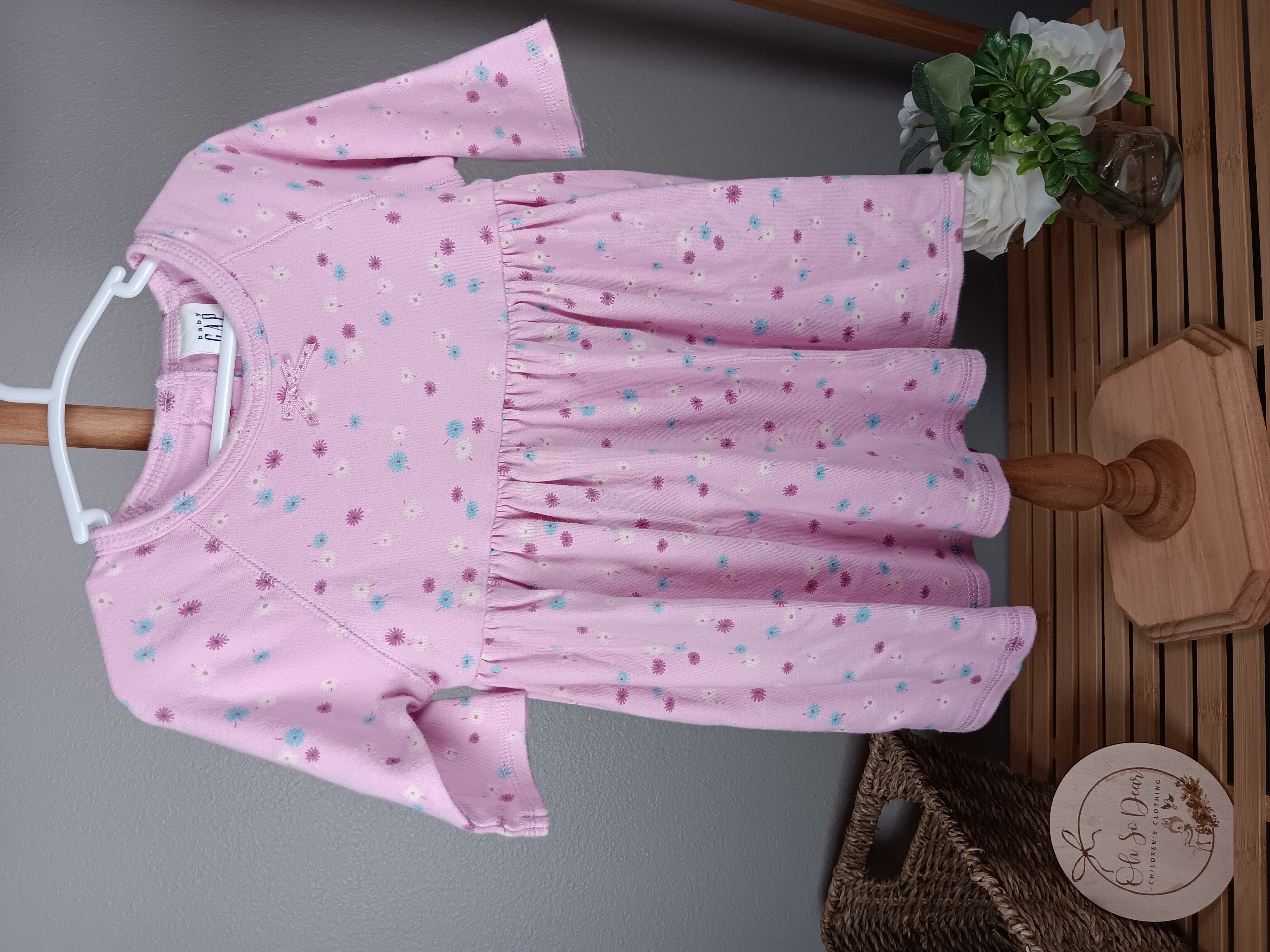 Sweet Gap dress and bloomers size 3 to 6 months Vintage Y2K in VGUC