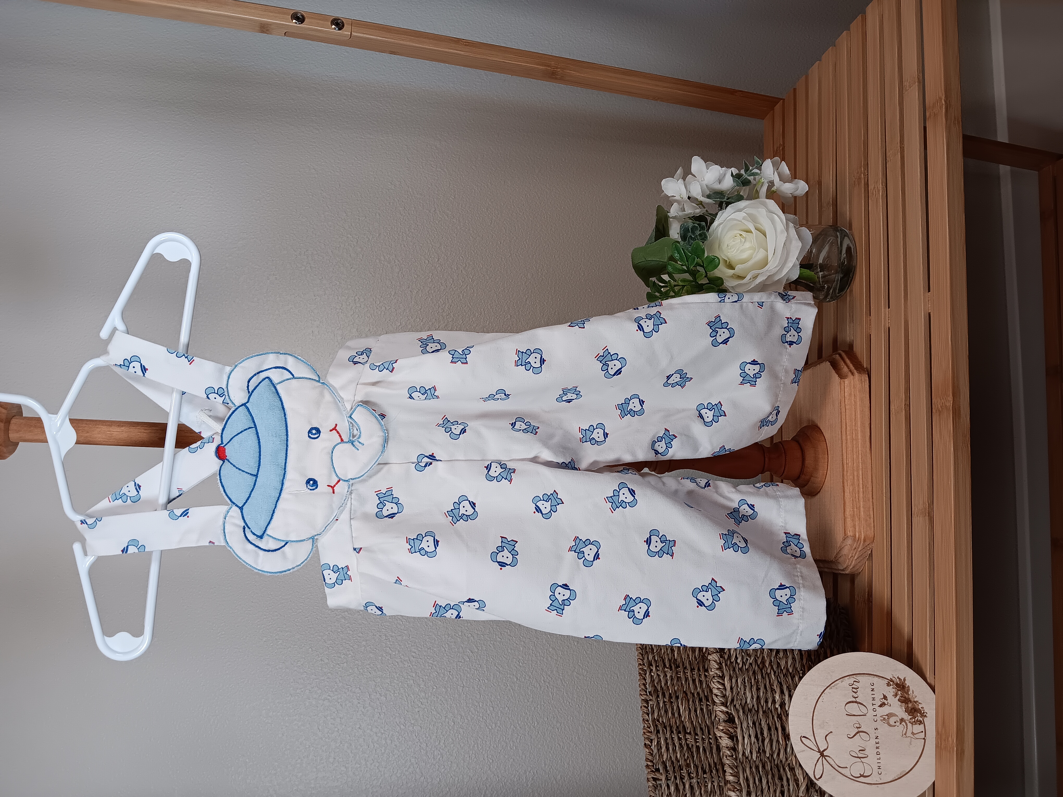 Baby Elephant Romper by Mothercare size 6 to 9 months 