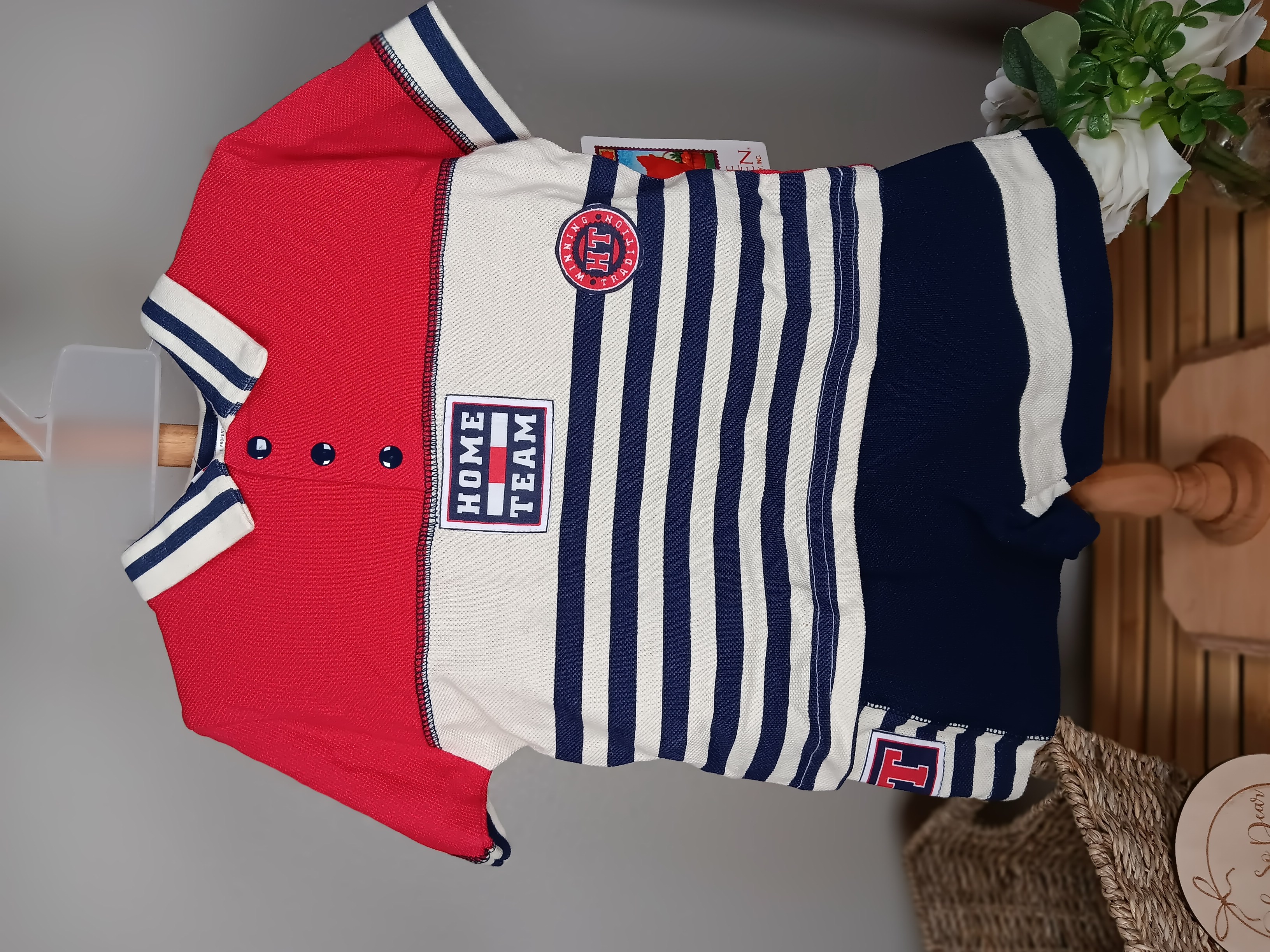 Little Red Hen brand 2 piece set shorts and shirt. Sport vibe NWT size 18 months