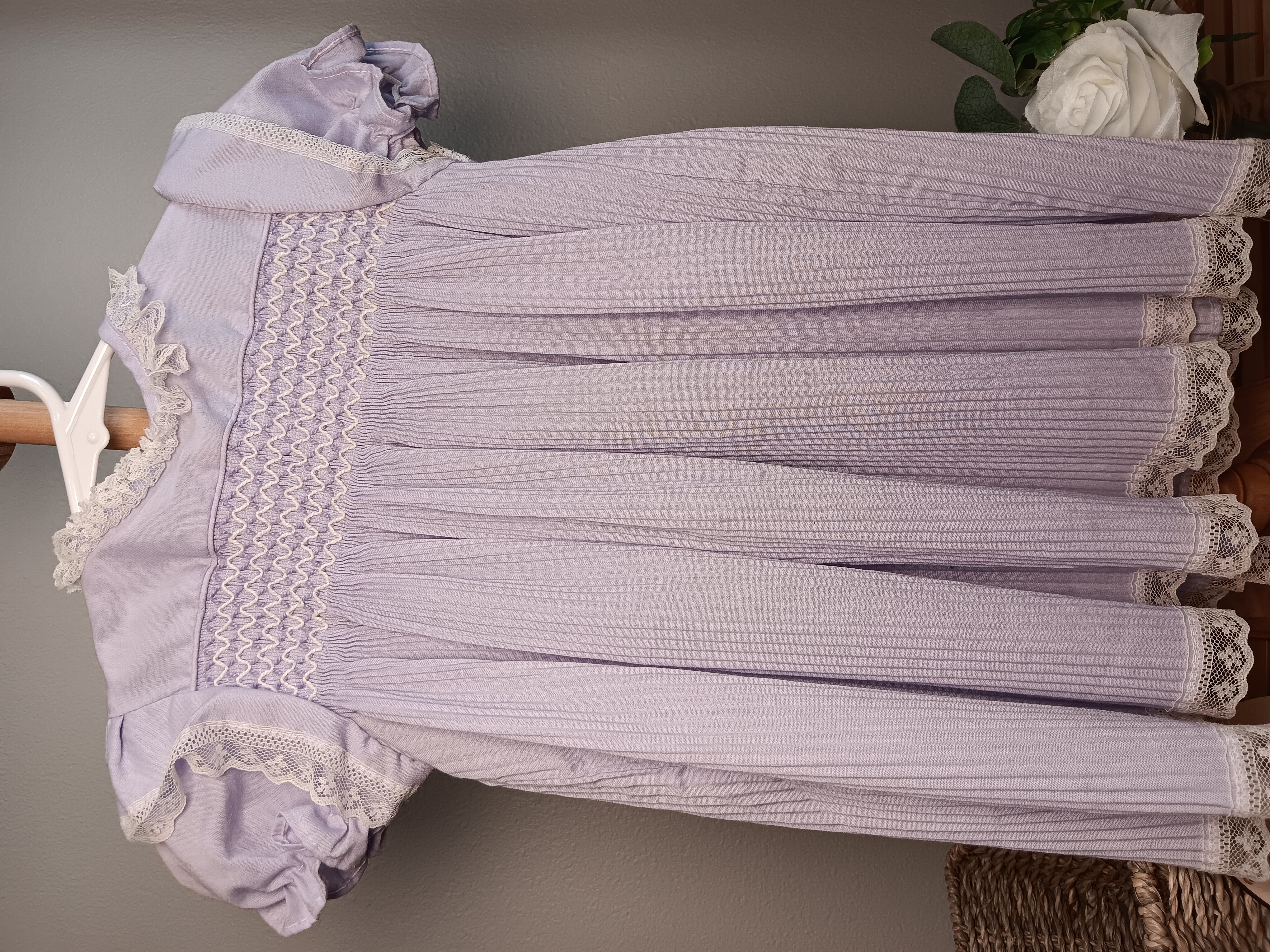 Vintage Toddle Time by JC Penny size 3 T Lavender Vintage Girls’ Dress 