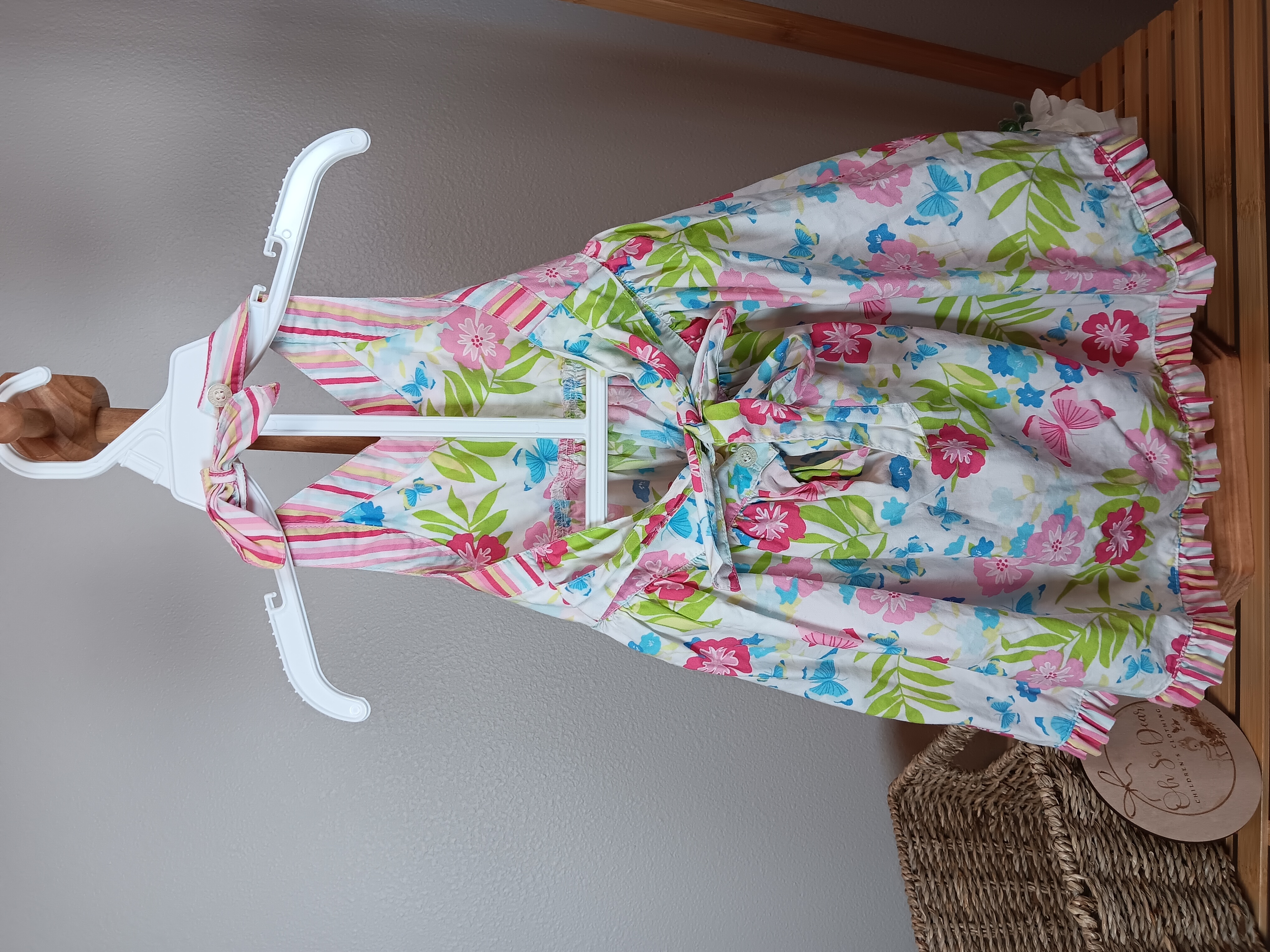 Floral Summer Dress for Girls by Blueberi Boulavard size 18 months