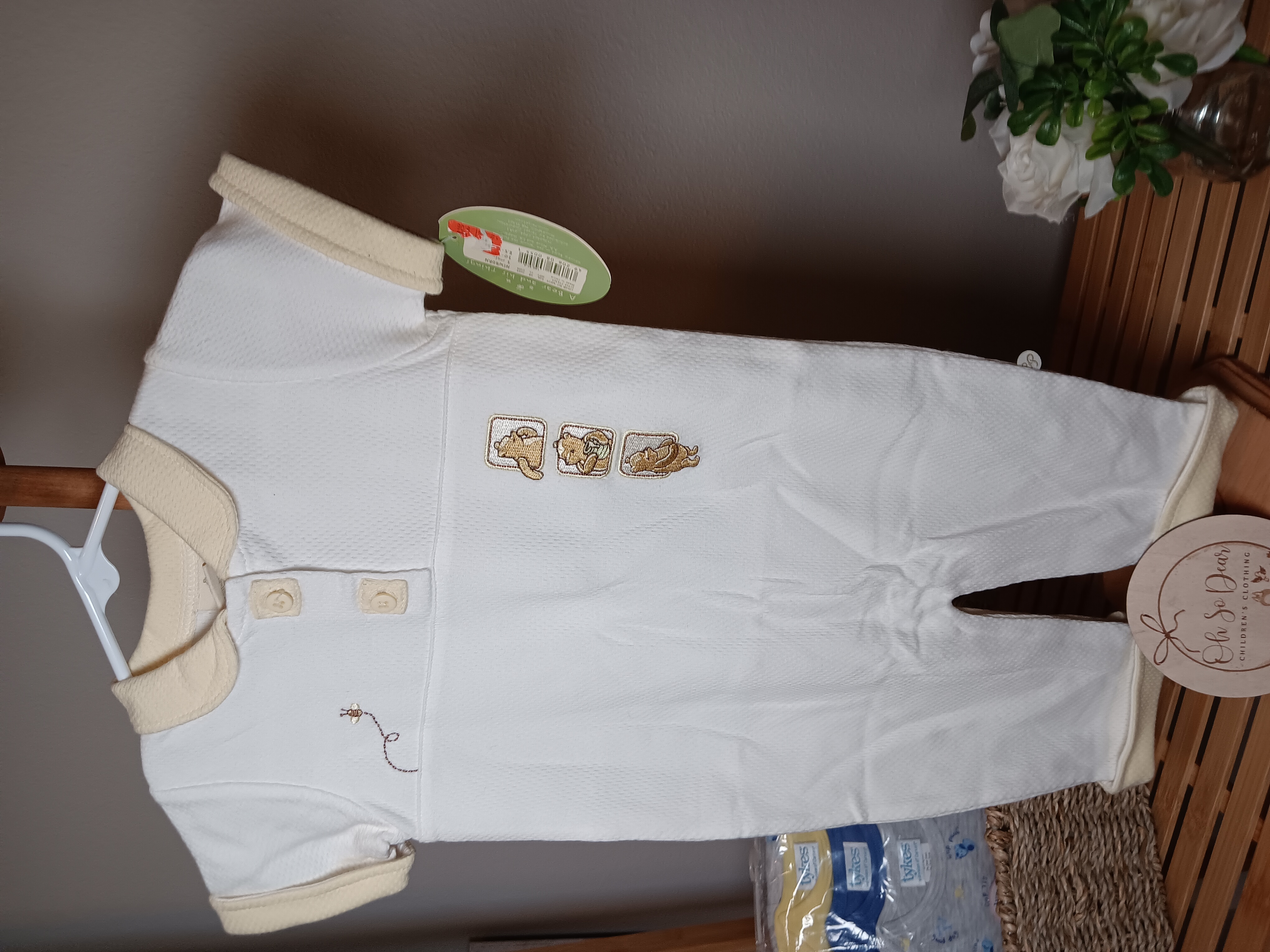 Baby Classic Winnie the Pooh brand romper New with tags