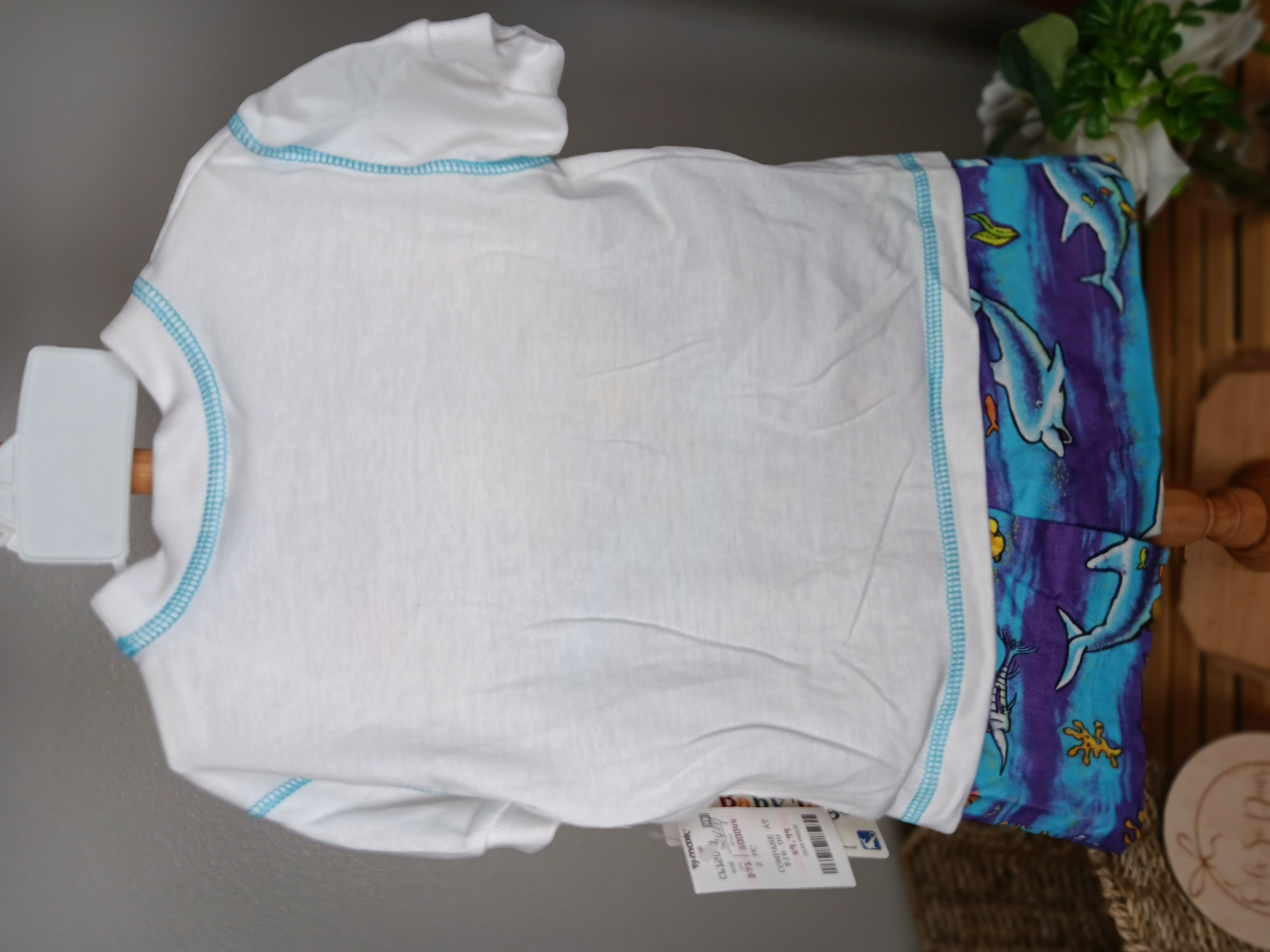 Children's Deep Sea Adventure swimsuit and shirt Set 24 months NWT by Baby Togs