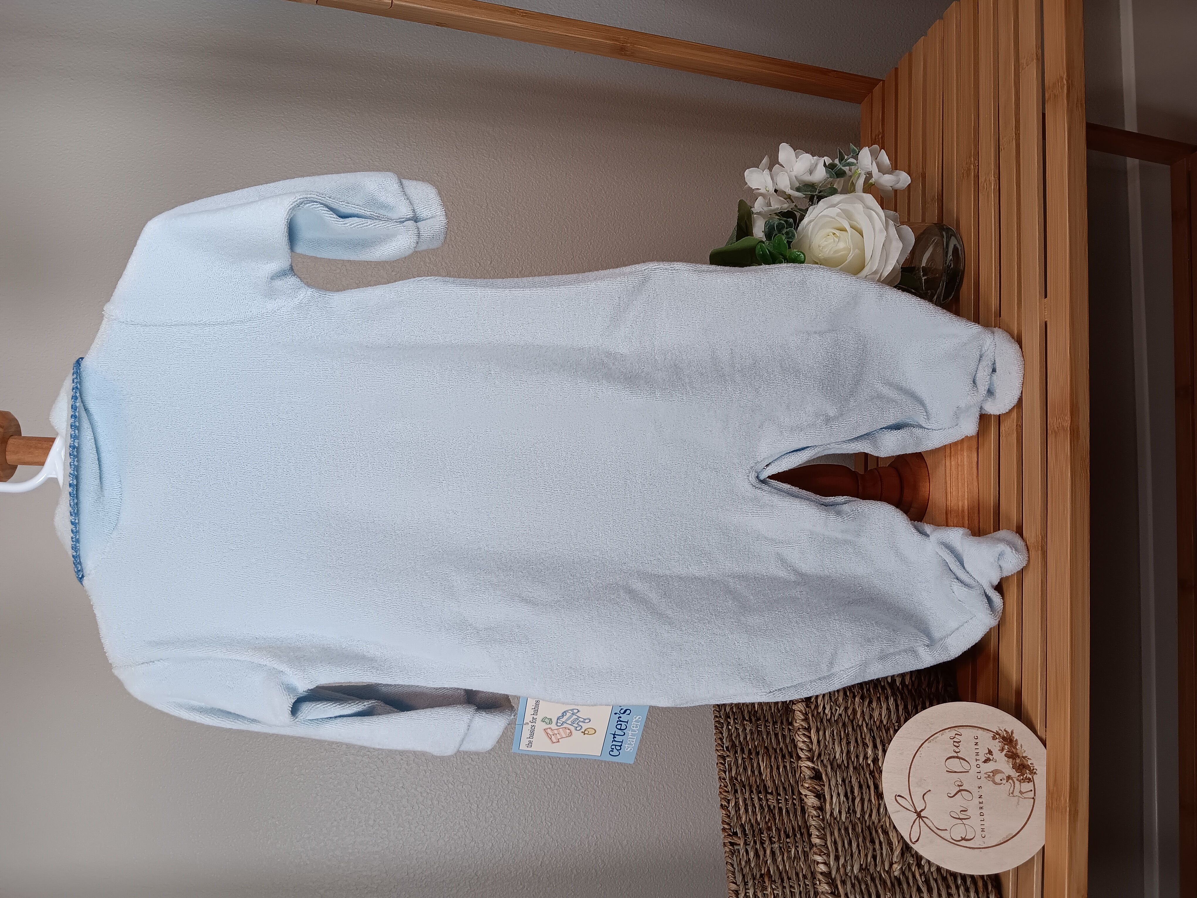 Carters brand Terry Sleeper with turtles size 6 to 9 months NWT