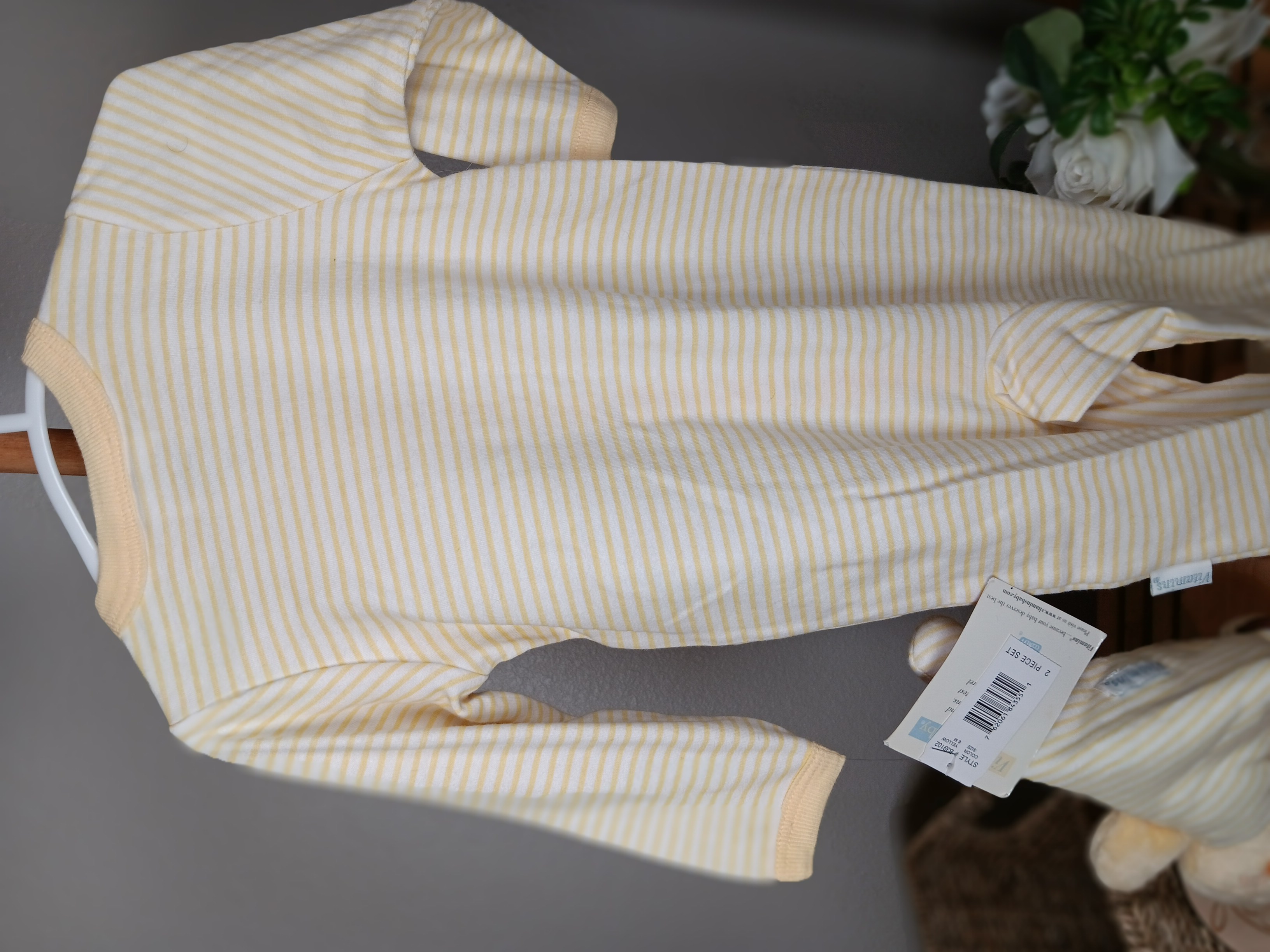 Vitamins Baby brand 6 months size NWT Baby Sleeper Onesie with matching Lovey
