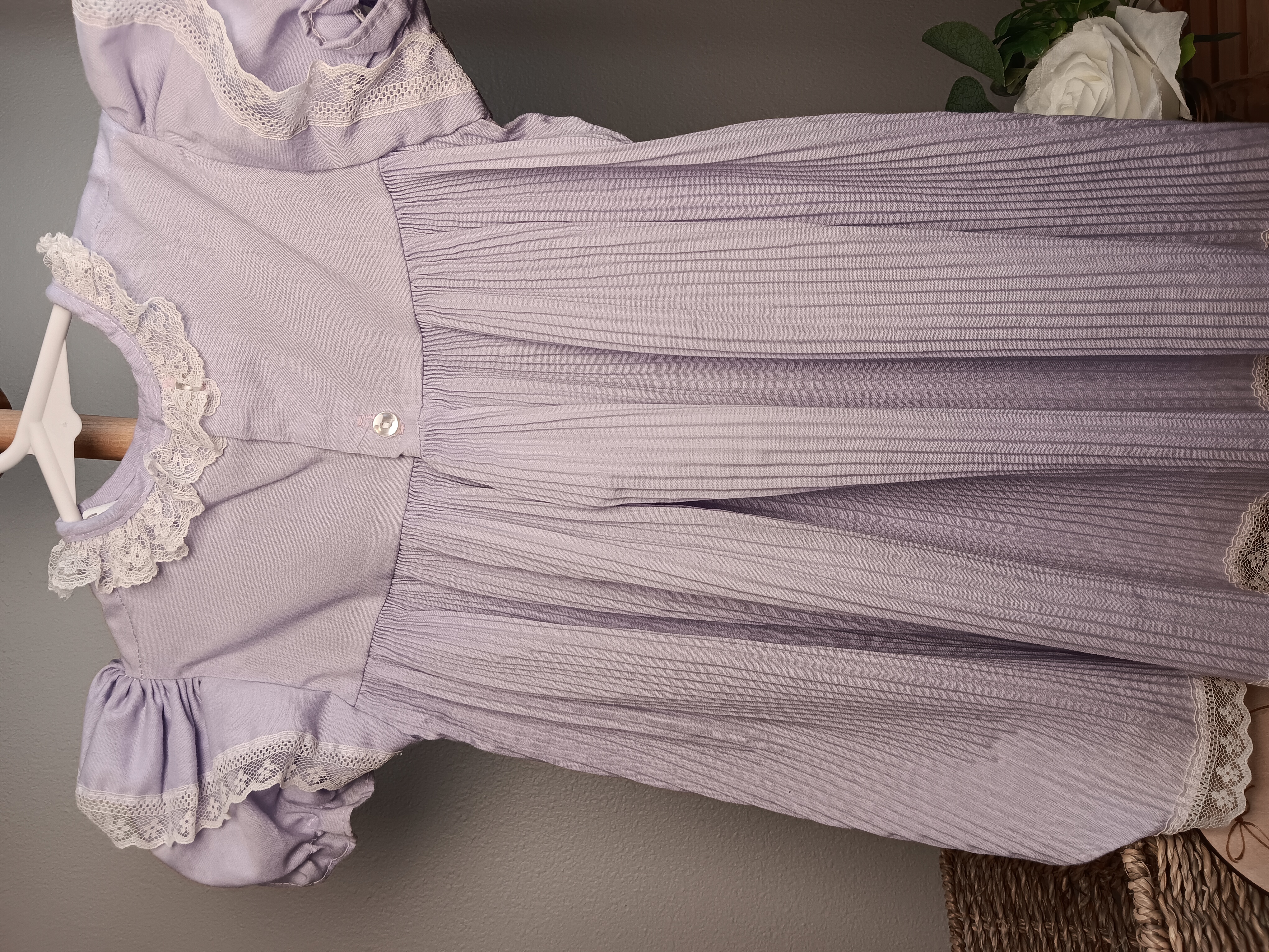 Vintage Toddle Time by JC Penny size 3 T Lavender Vintage Girls’ Dress 