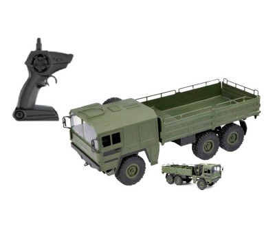 RC LKW Ferngesteuert 1:16 Fernbedienung Auto Modell Militär Spielzeug RC Army Truck 2,4G 6WD Q64 Simulation MAN KAT1 Transporter Ferngesteuerter LKW LASTWAGEN Grün