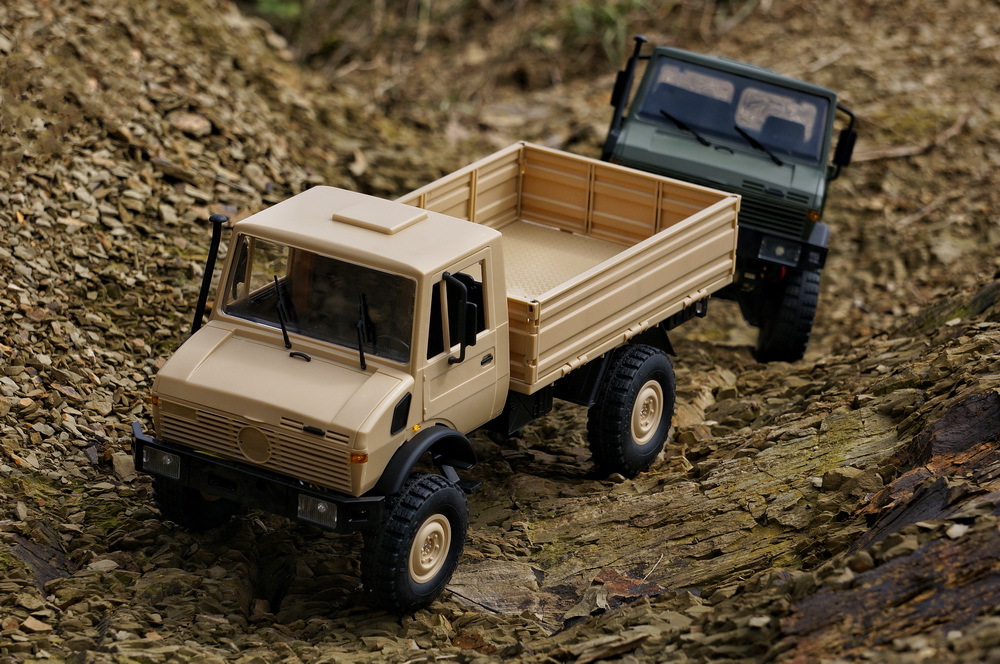 1:12 RC LKW Militär Truck 4WD Off-Road Ferngesteuerter Unimog Jeep Army Crawler RC Geländewagen