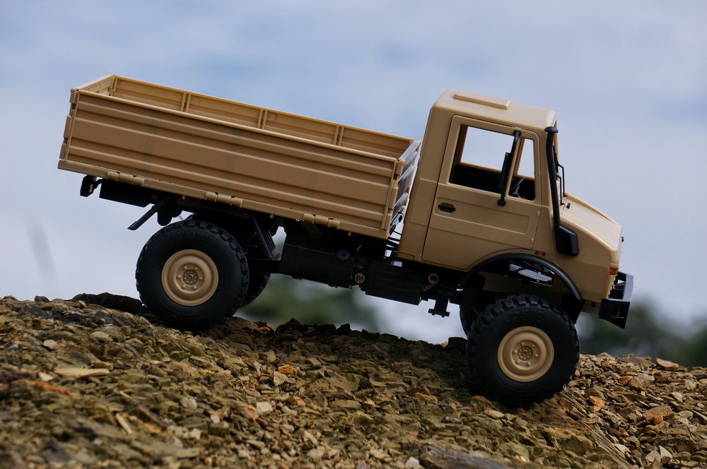 1:12 RC LKW Militär Truck 4WD Off-Road Ferngesteuerter Unimog Jeep Army Crawler RC Geländewagen