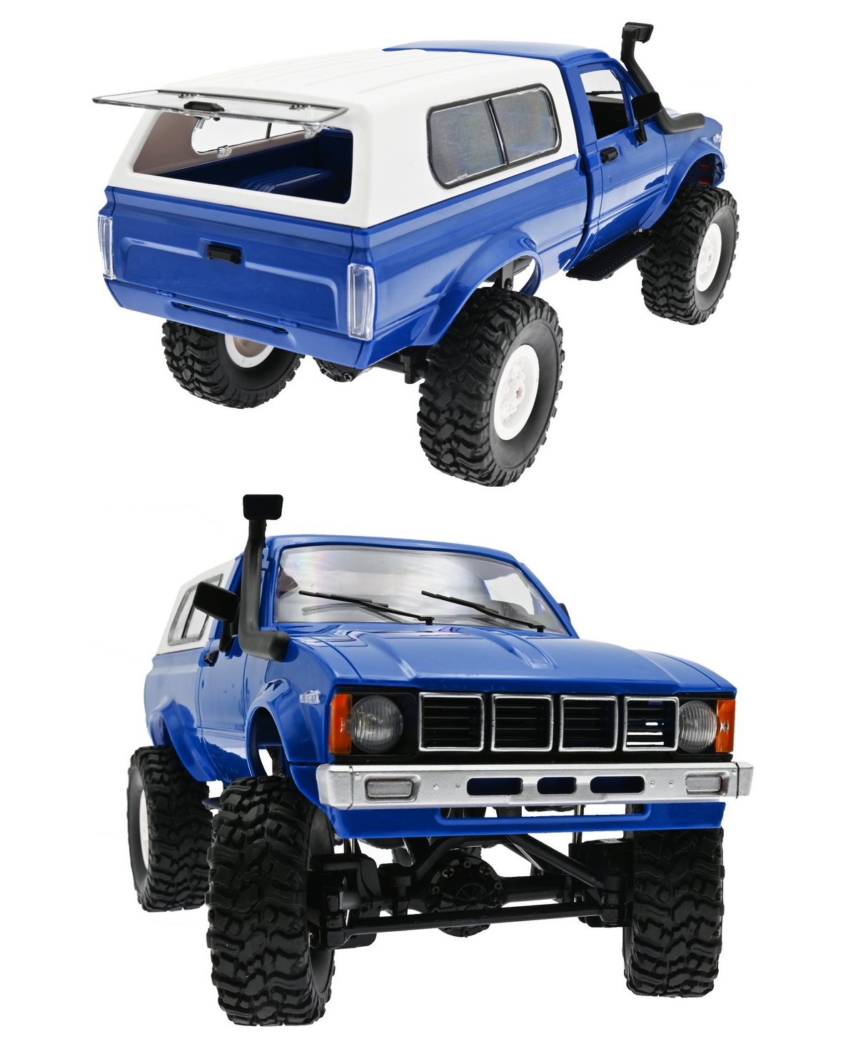 RC LKW Militär Truck 2.4G RTR Off-Road Fahrzeug Simulation Crawler Ferngesteuertes Auto