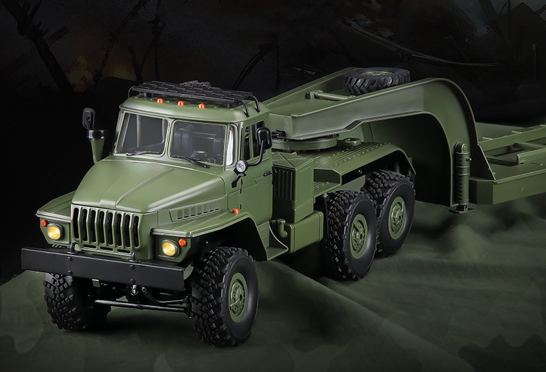 RC LKW Militär Truck 2.4G Ural RTR 1:16 6WD Off-Road Fahrzeug Simulation Crawler Ferngesteuerter Lastwagen WPL B-36-3 Car