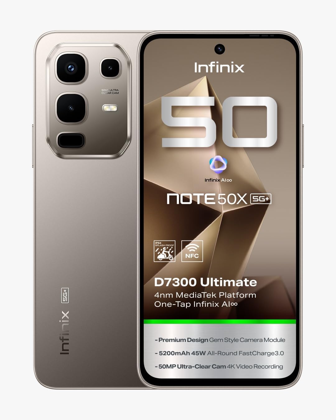 Infinix NOTE 50X 5G X6857 Smartphone