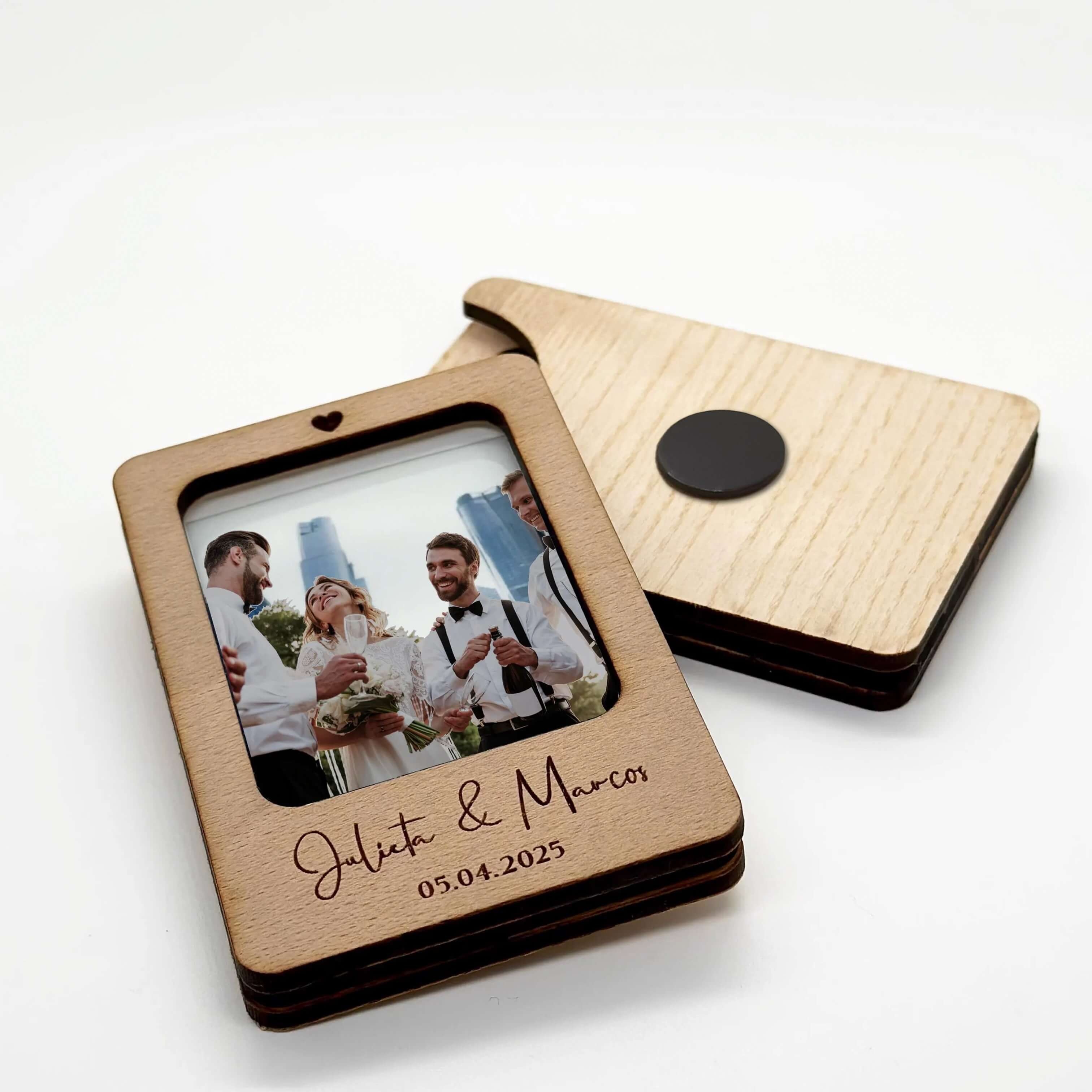 Portafotos Imán Polaroid Personalizado