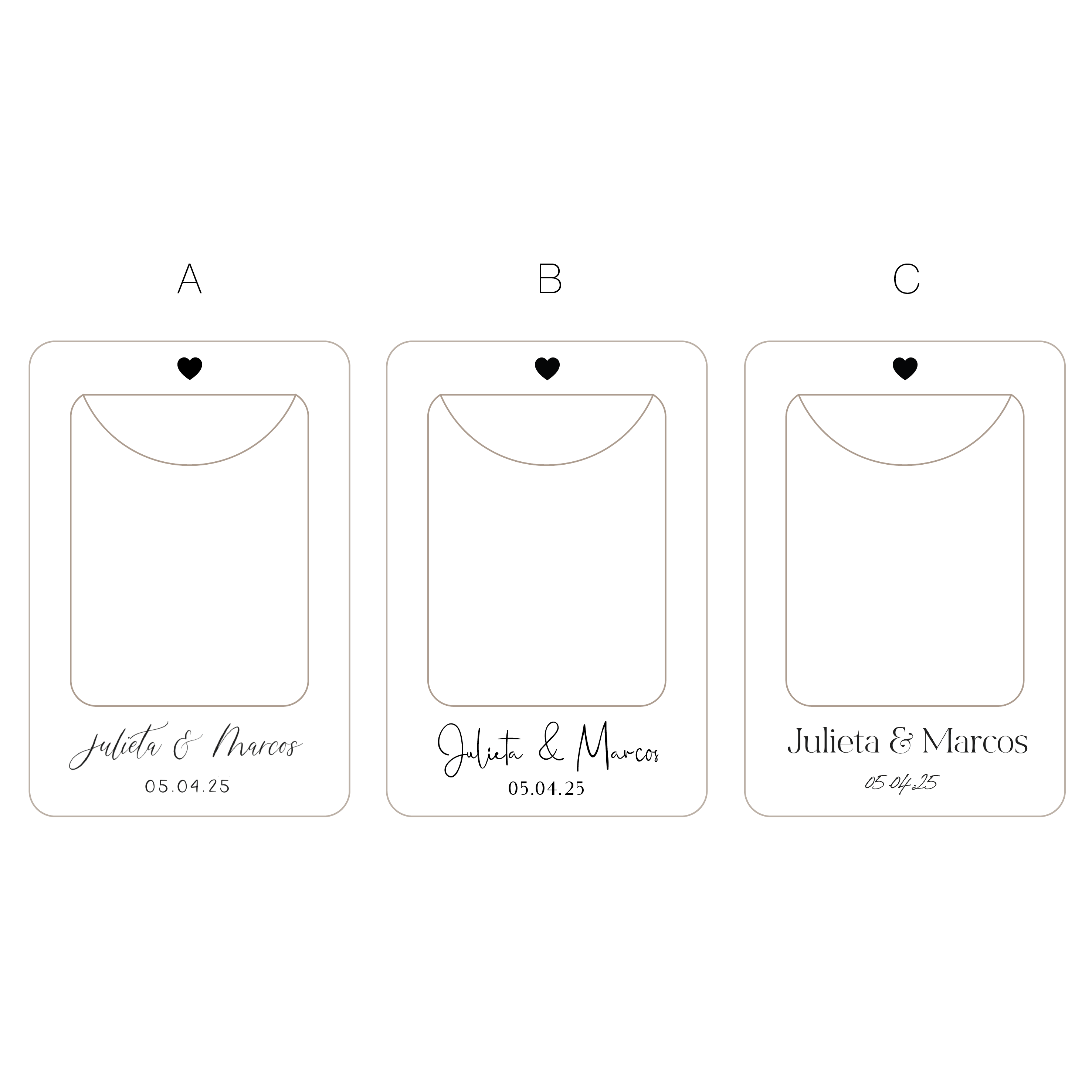 Portafotos Imán Polaroid Personalizado