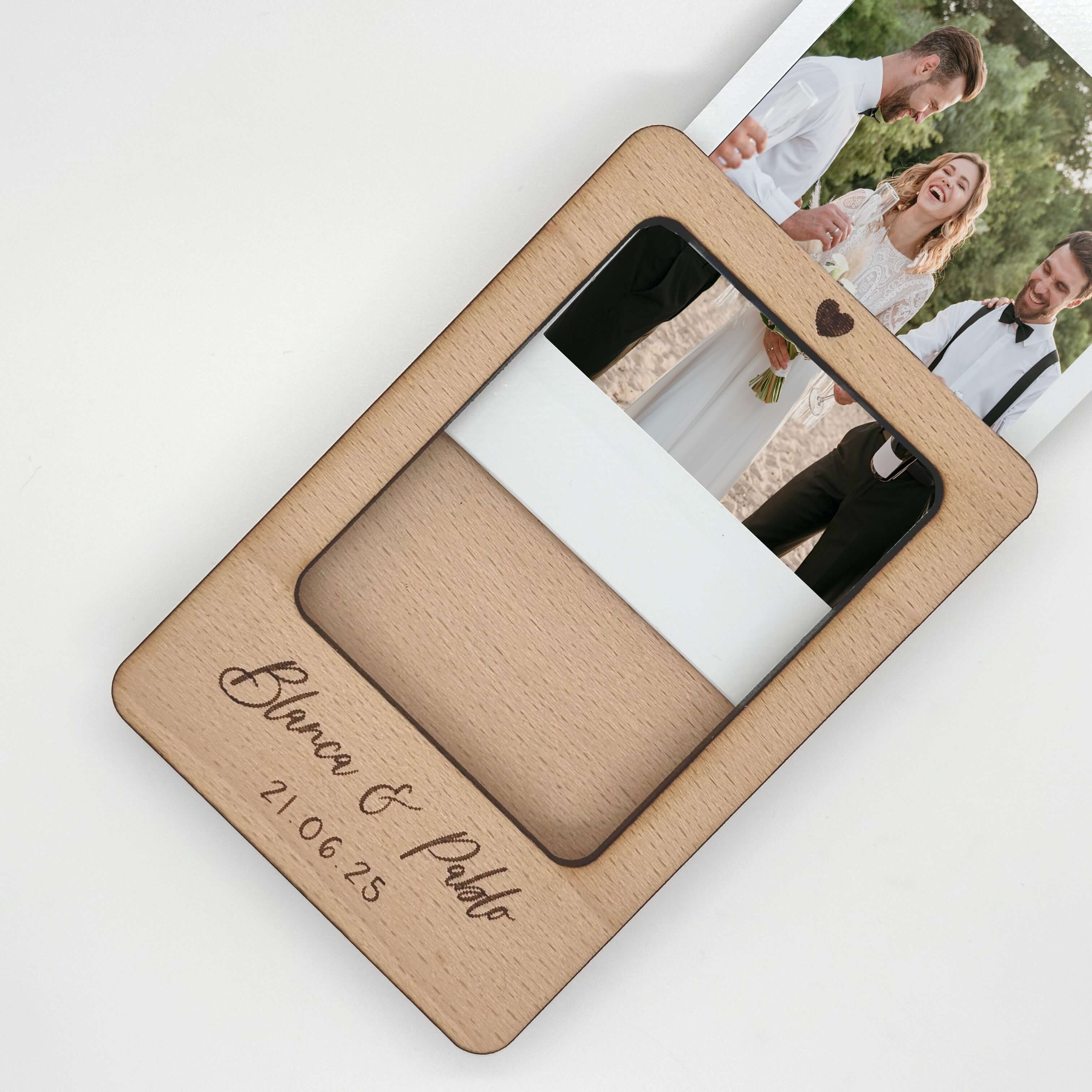 Portafotos Imán Polaroid Personalizado