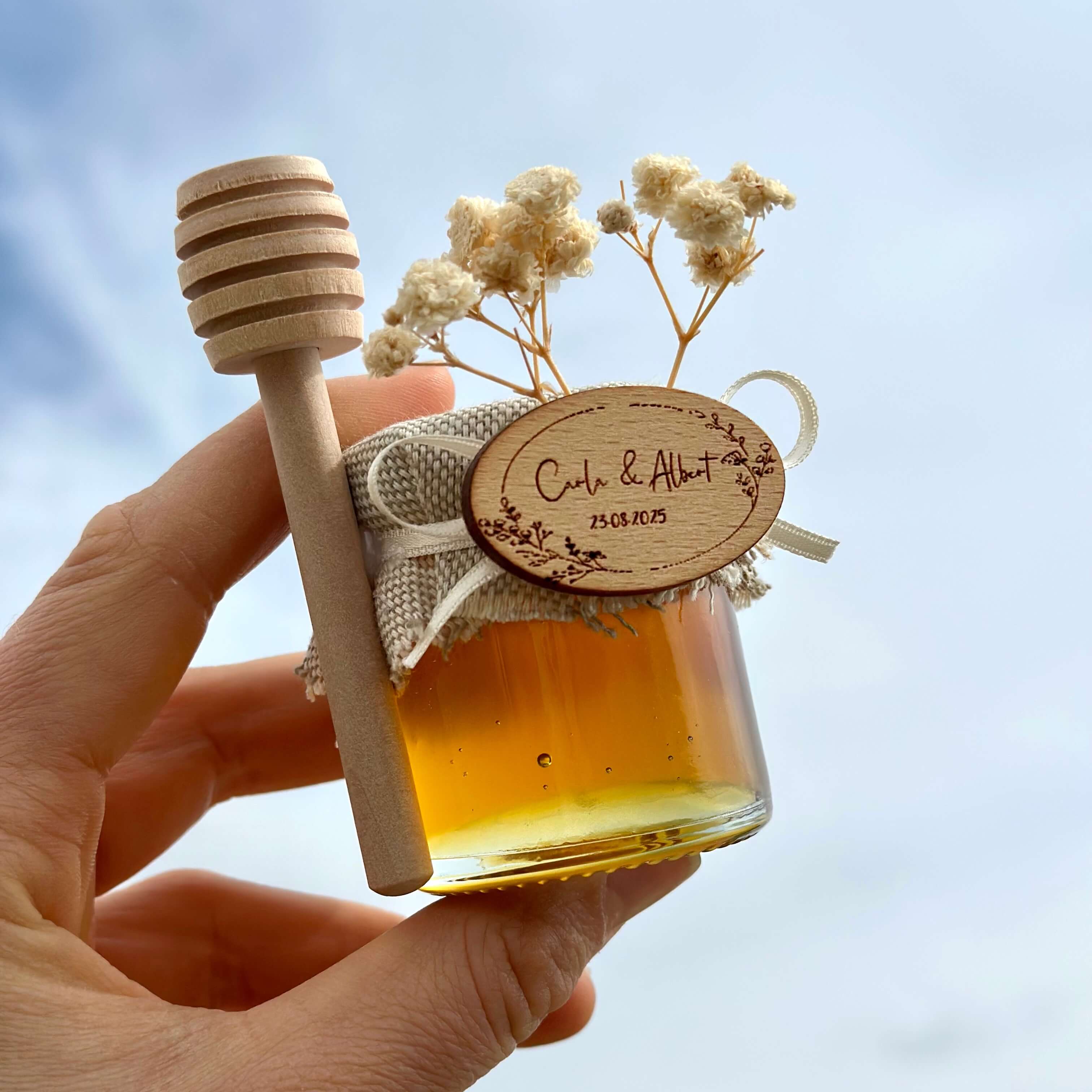 Mini Frasco Miel Personalizado