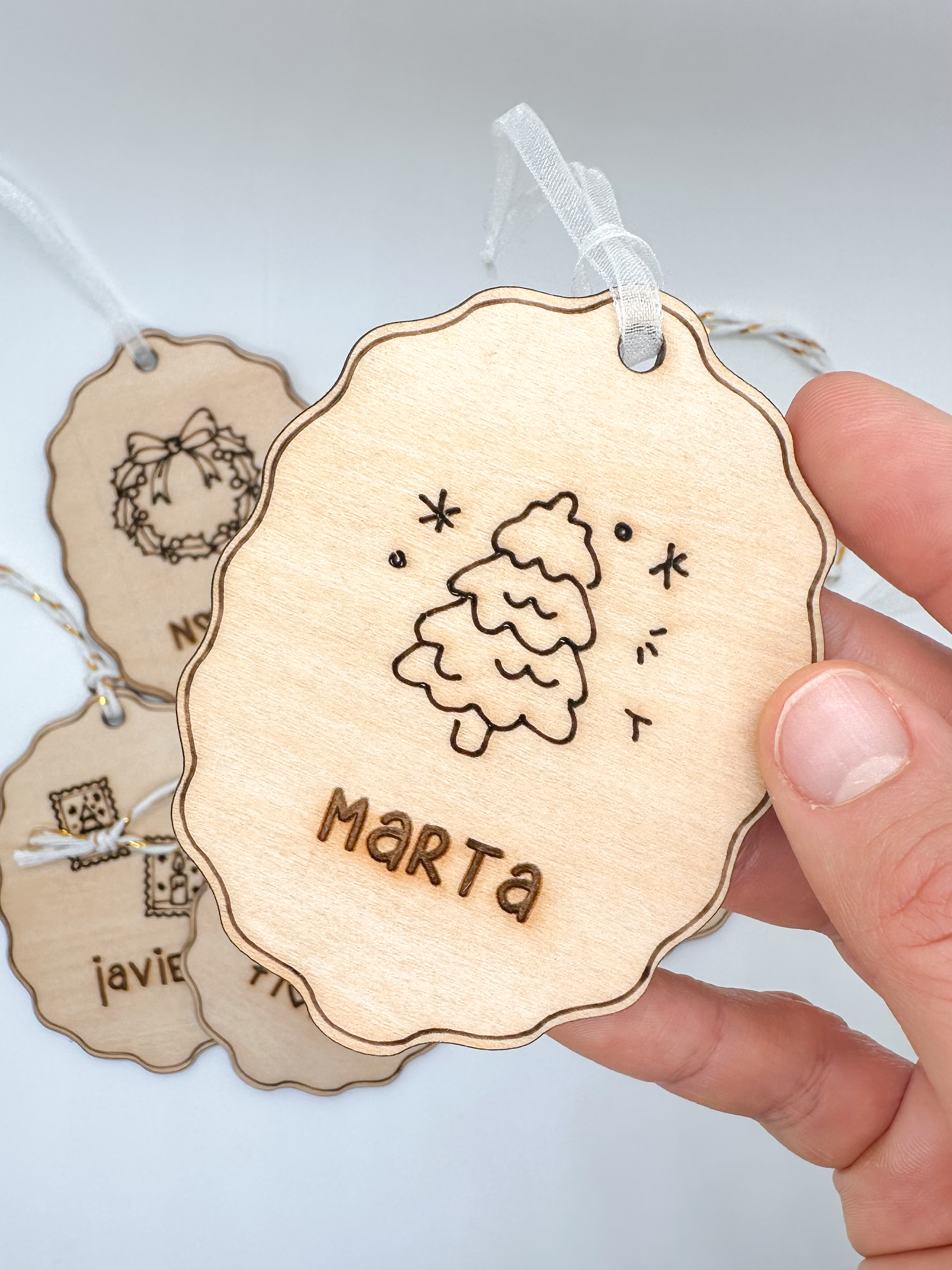 Adorno Árbol · Colección Trazos