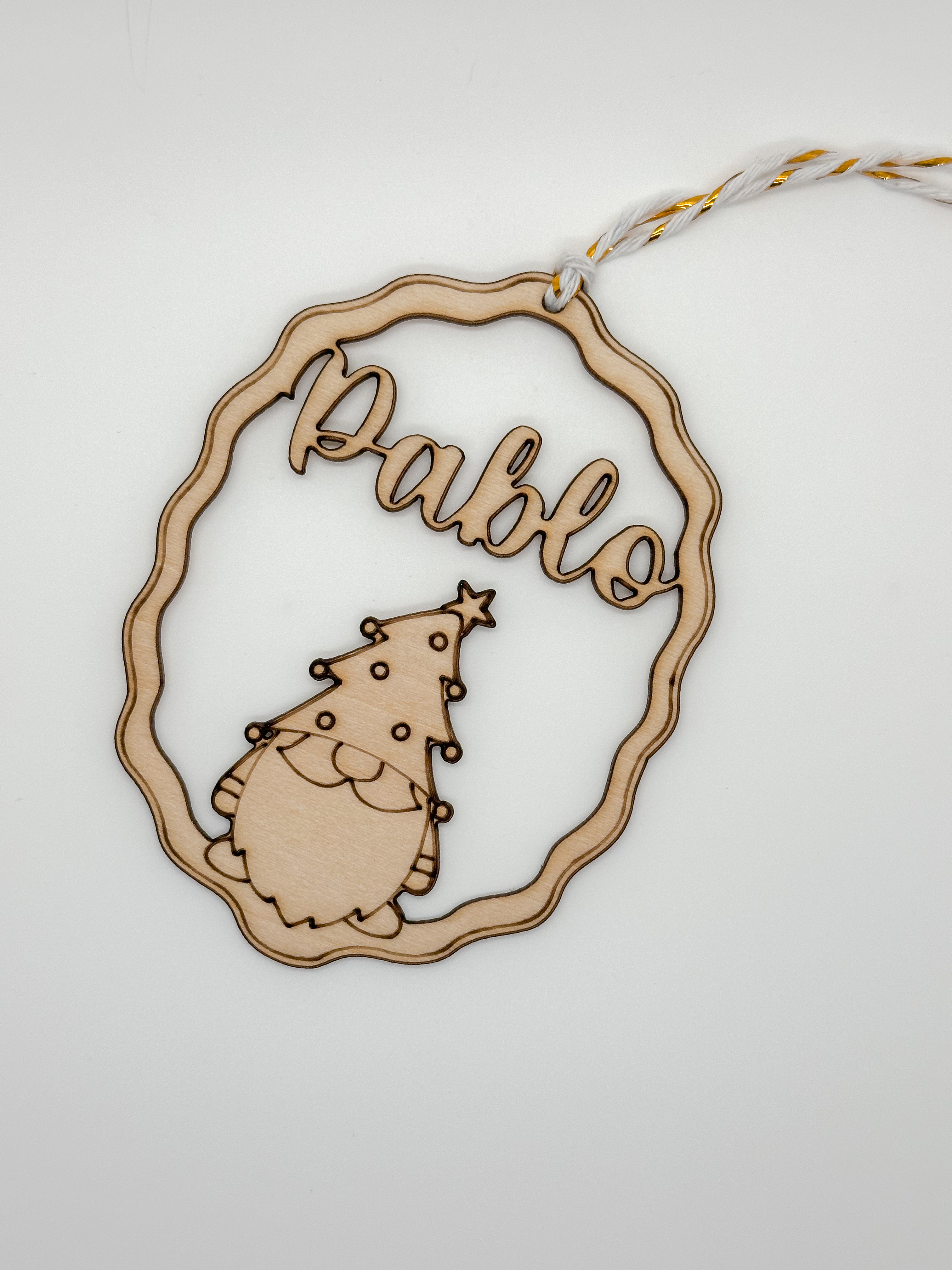 Adorno Gnomo Árbol · Colección Nombres