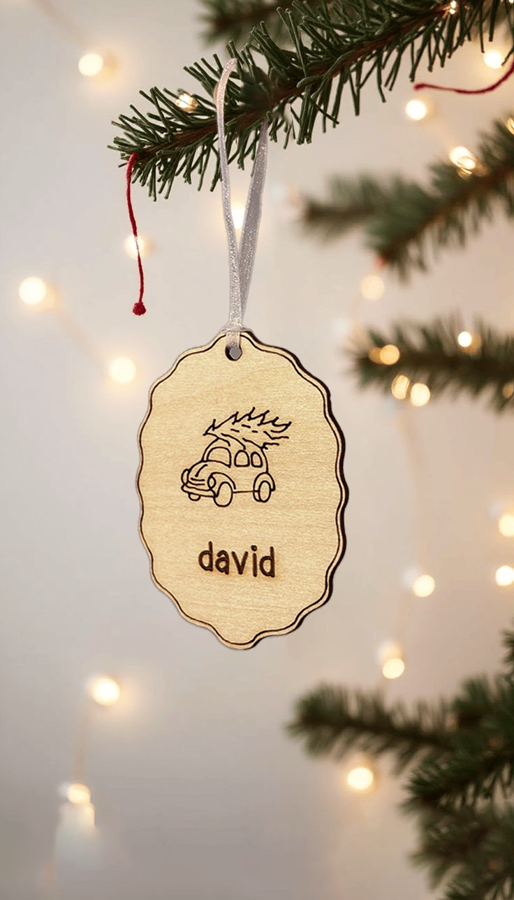 Adorno Coche · Colección Trazos