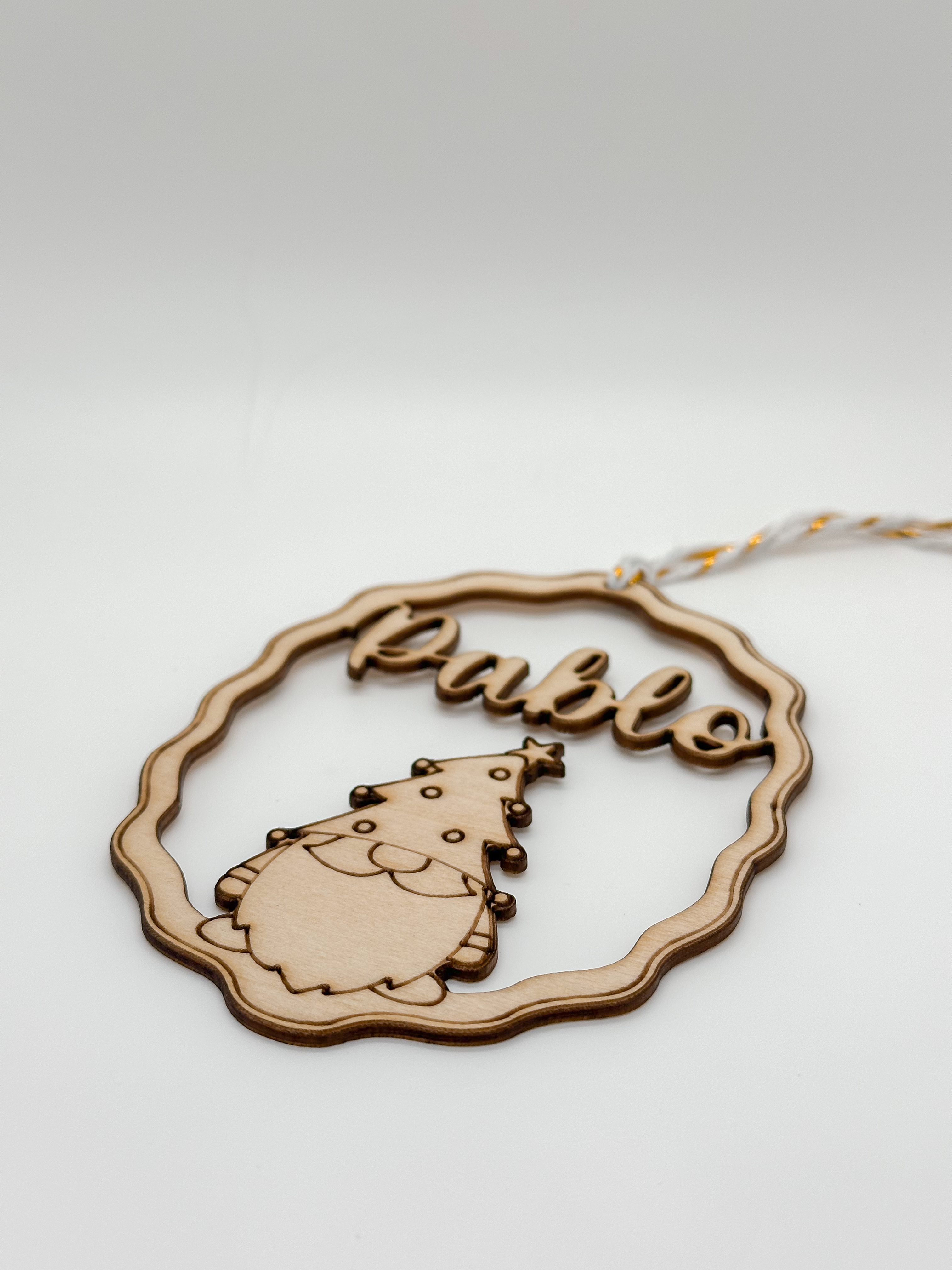 Adorno Gnomo Árbol · Colección Nombres