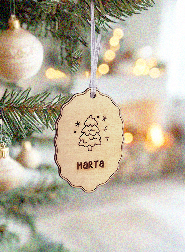 Adorno Árbol · Colección Trazos