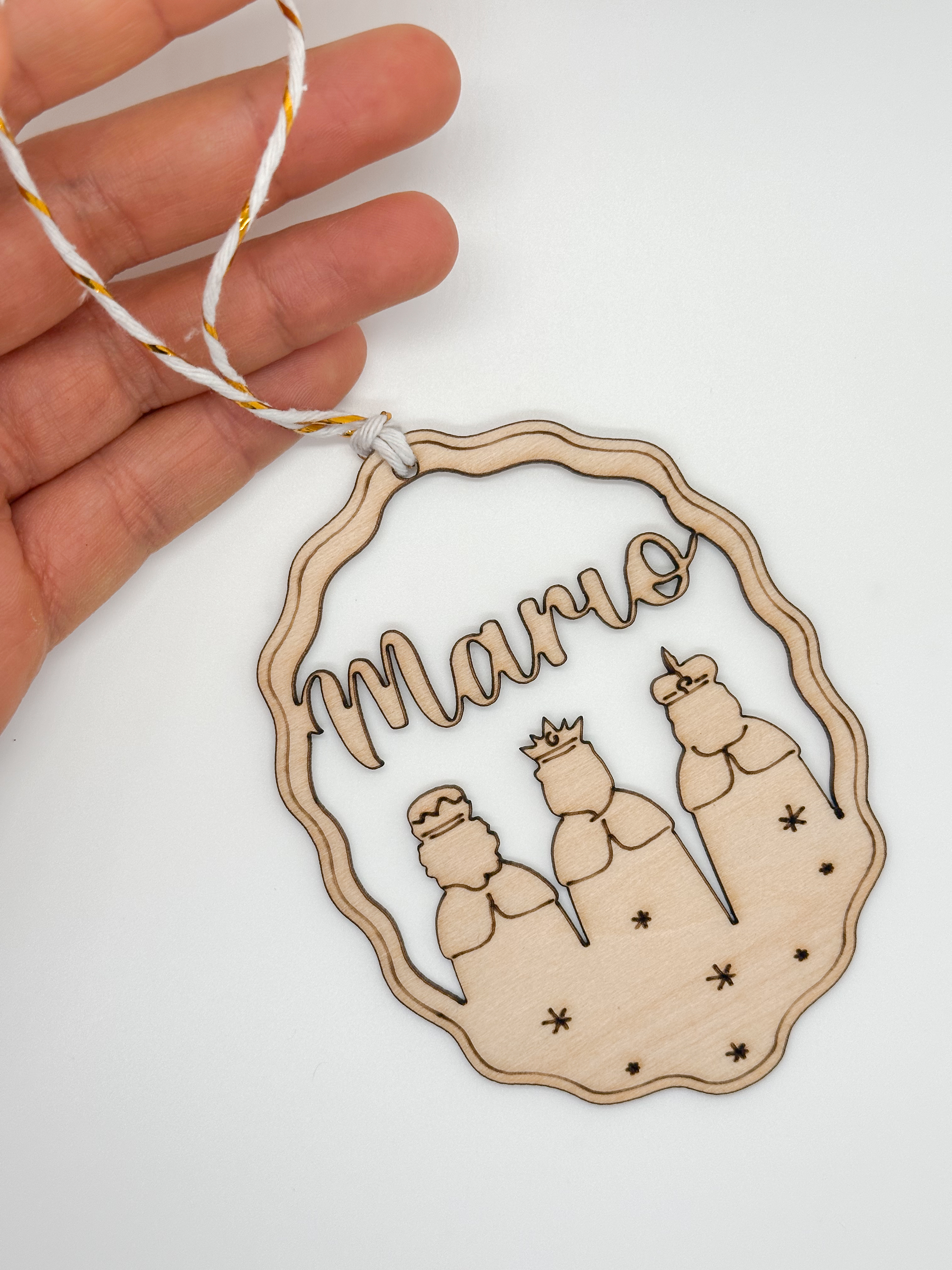 Adorno Reyes Magos · Colección Nombres