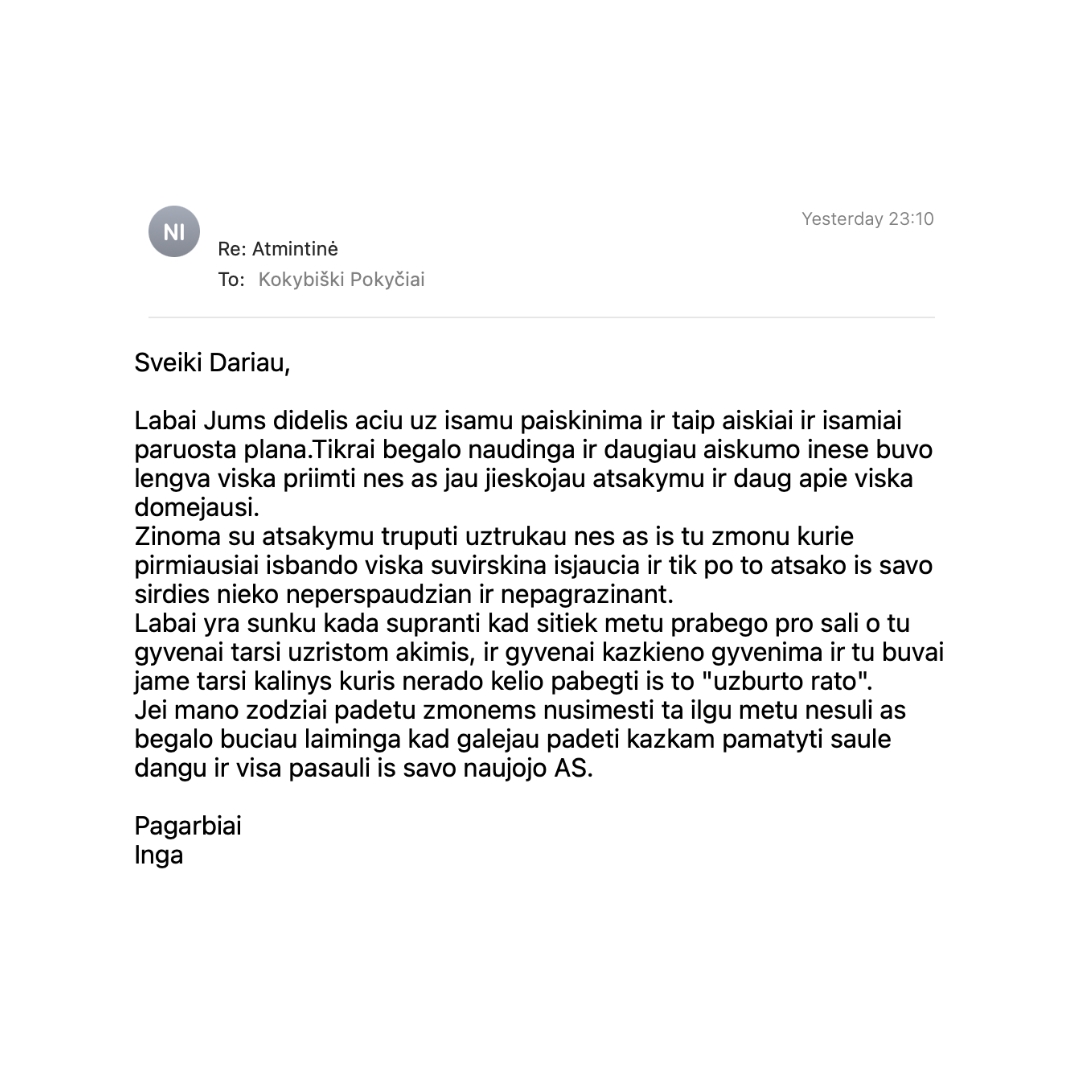 ASMENINĖ KONSULTACIJA ONLINE + PDF ATMINTINĖ