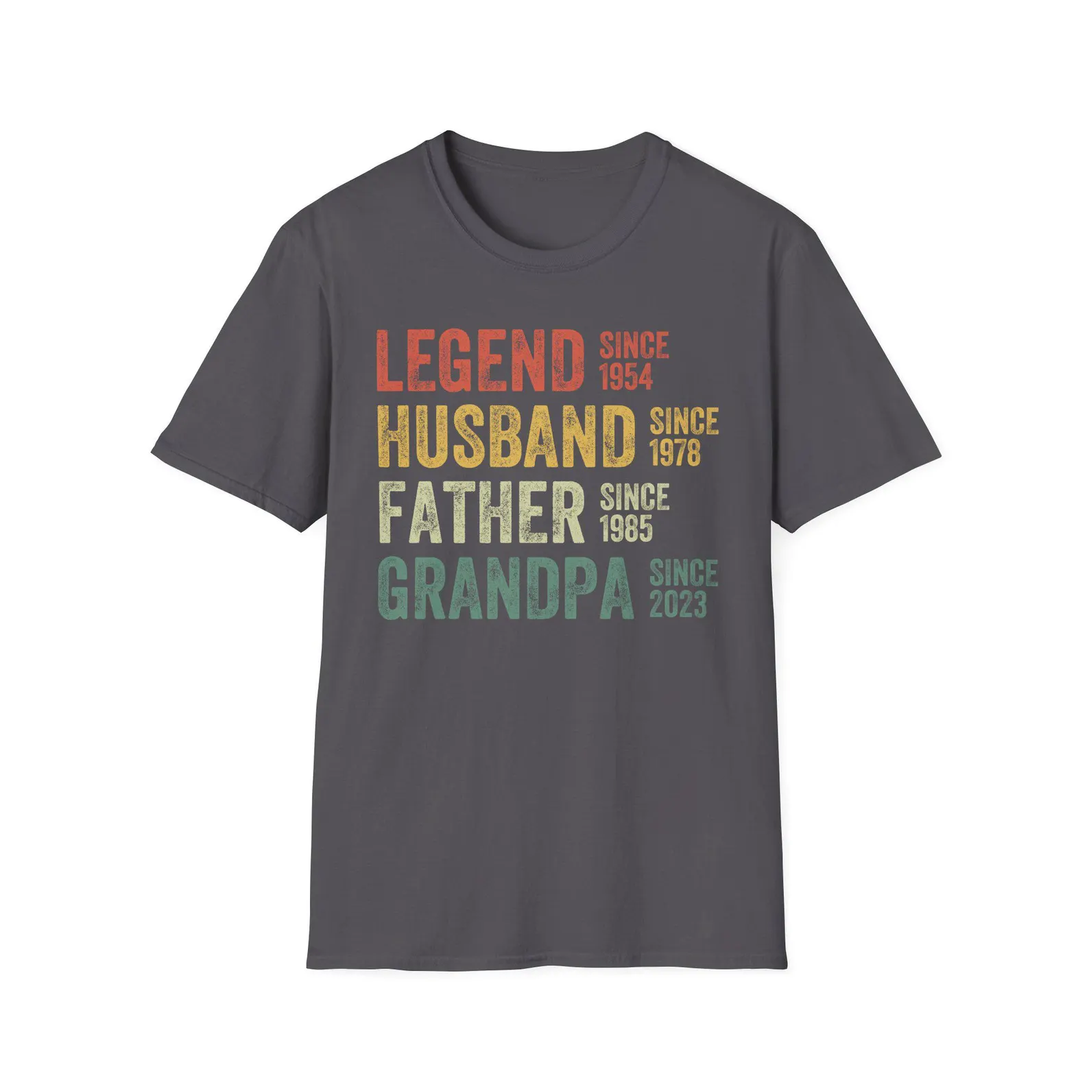 Legend Husband Father Grandpa T-Shirt